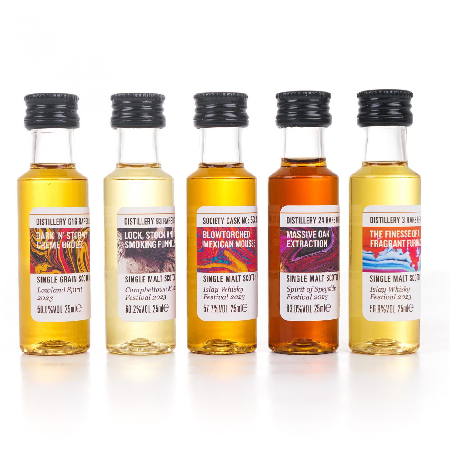 【酒版】SMWS 6/8/14/18年 5瓶组*25ml