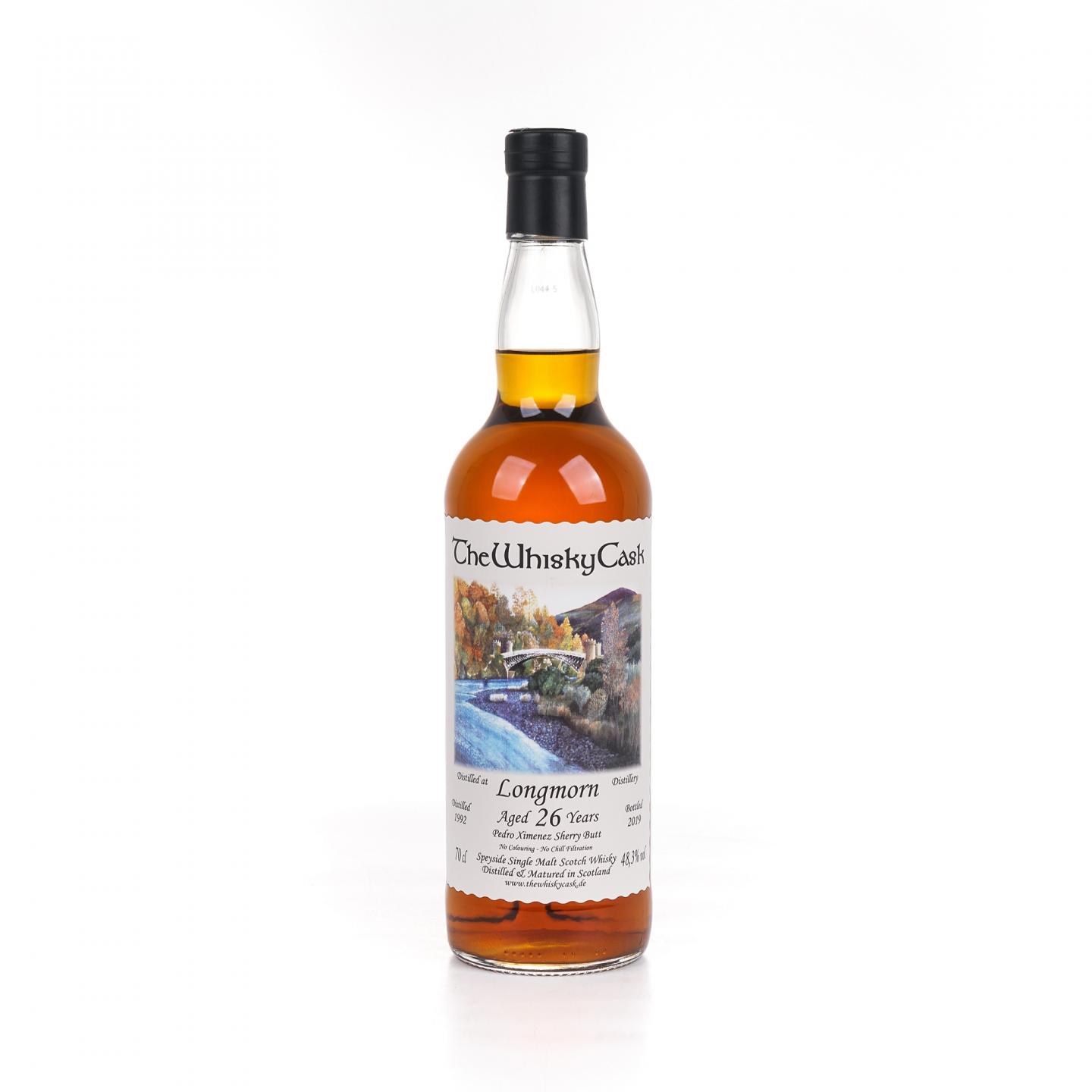 Longmorn 朗摩 26年 1992-2019 雪莉桶 TWC
