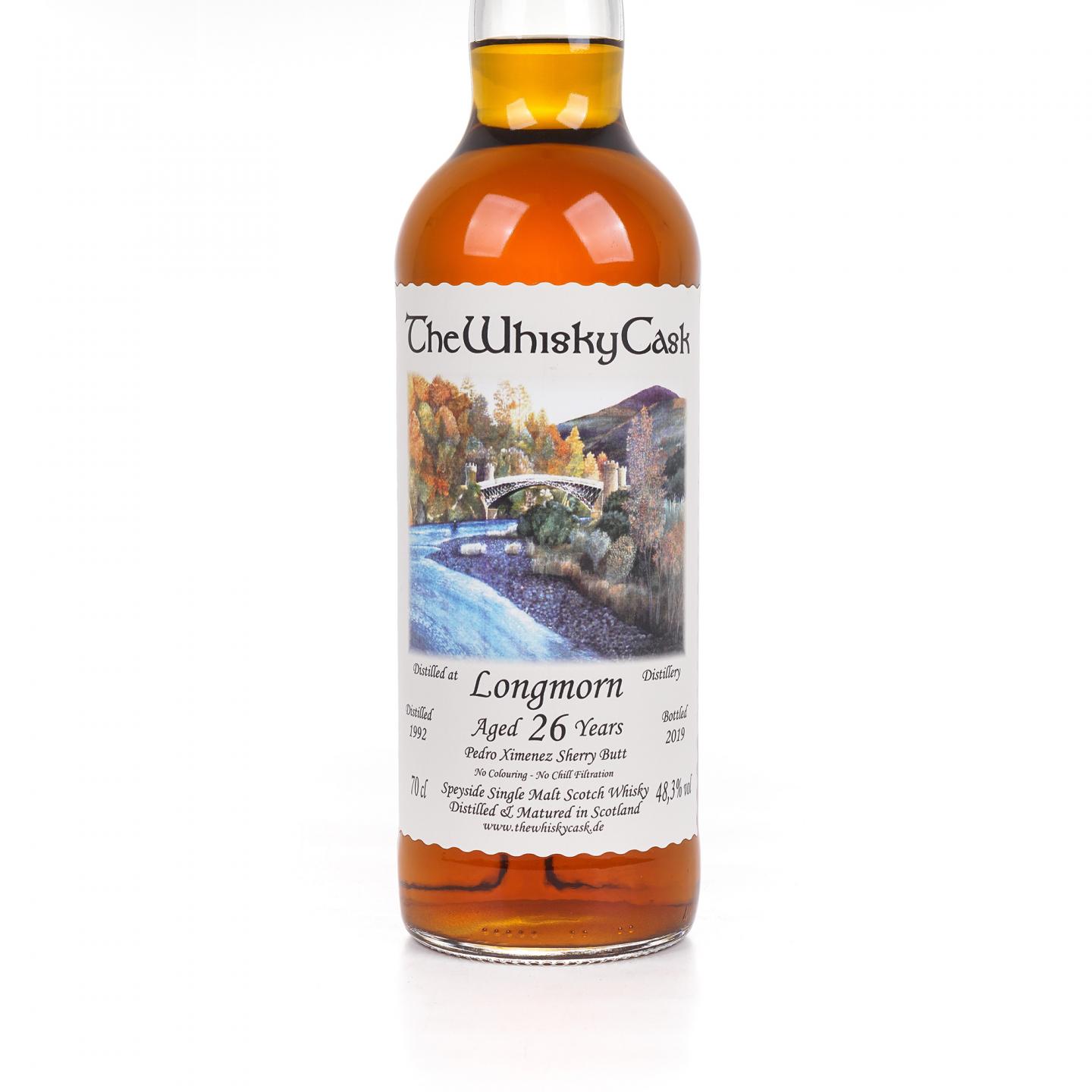 Longmorn 朗摩 26年 1992-2019 雪莉桶 TWC