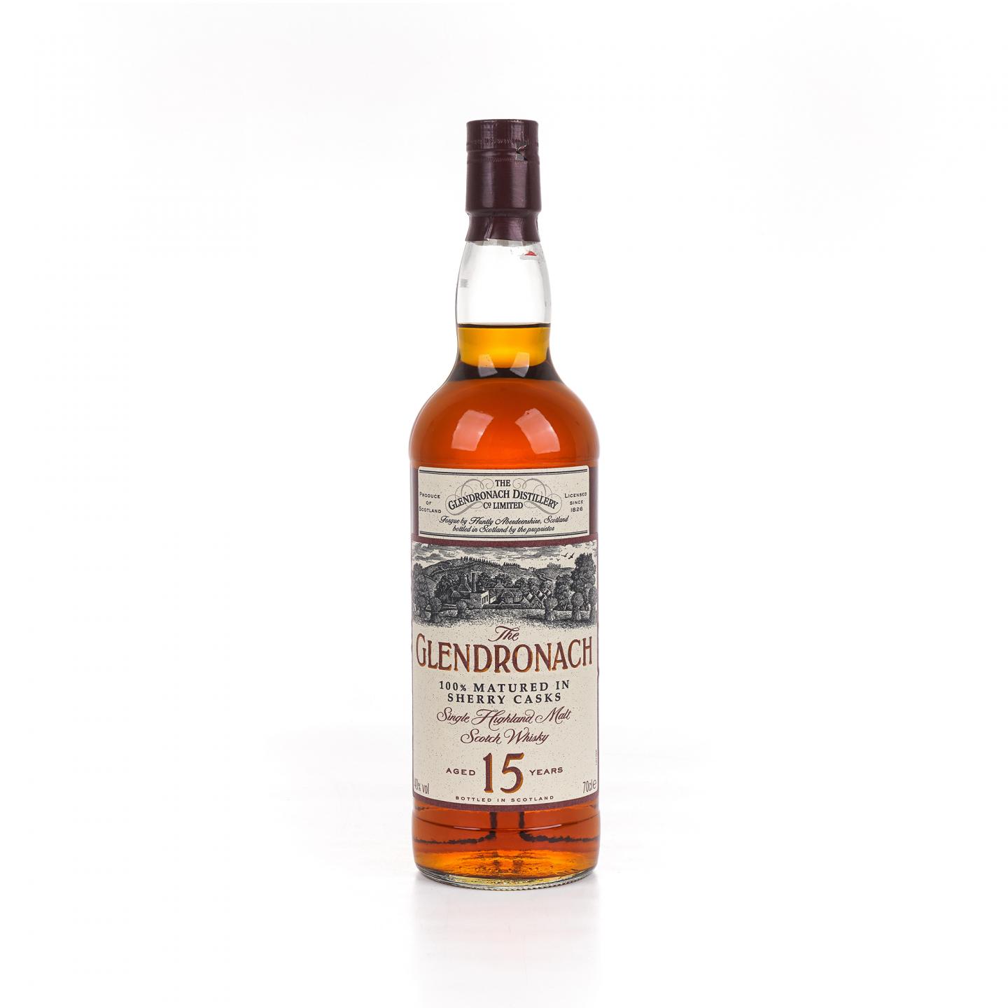 Glendronach 格兰多纳 15年 旧版 100%雪莉桶