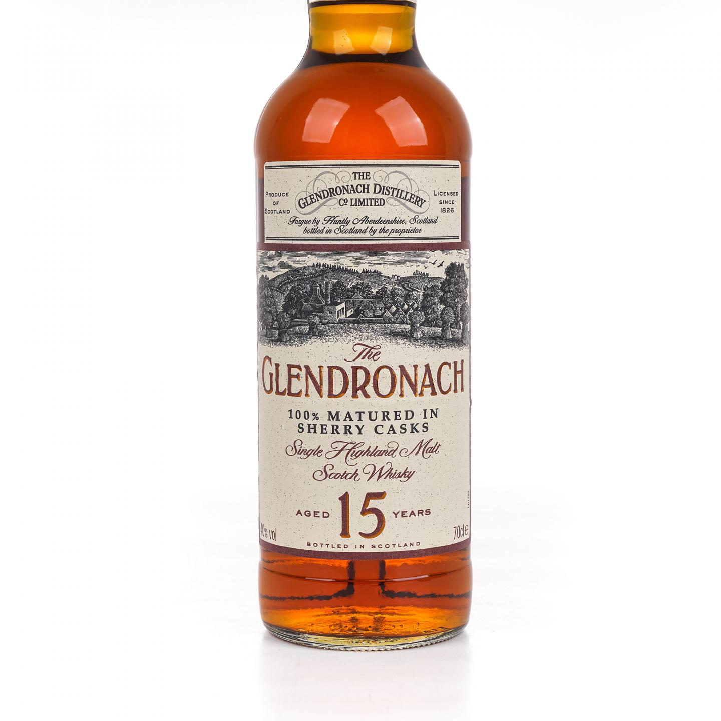 Glendronach 格兰多纳 15年 旧版 100%雪莉桶