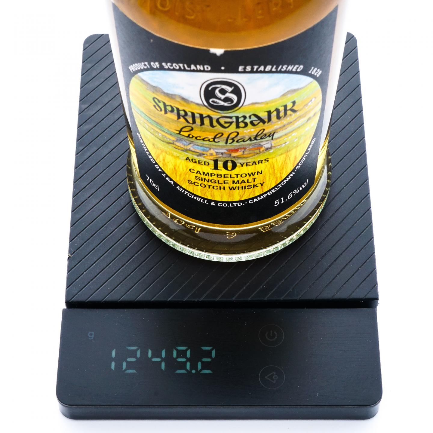 Springbank 云顶 10年 2011-2021 本地大麦 51.6%Vol.