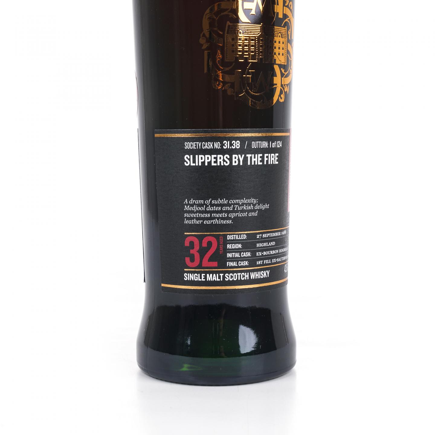 SMWS 31.38 朱拉 32年 1988