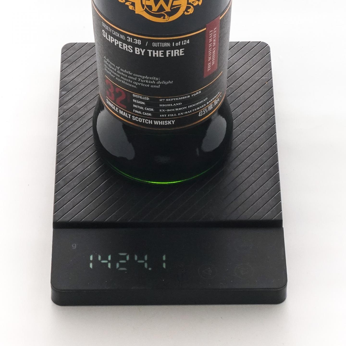 SMWS 31.38 朱拉 32年 1988