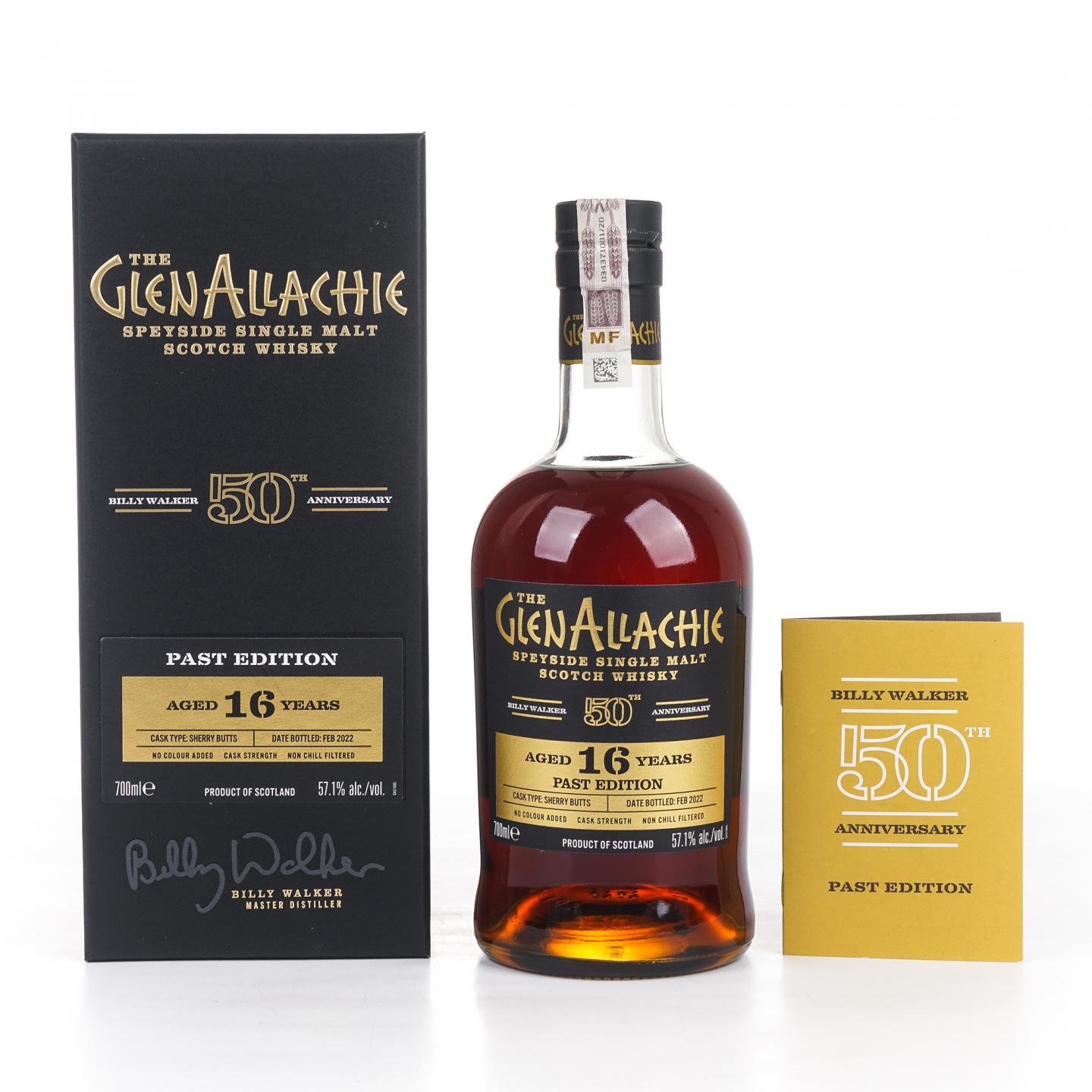 Glenallachie 格兰纳里奇 16年 2022 雪莉桶 Billy Walker 50周年纪念