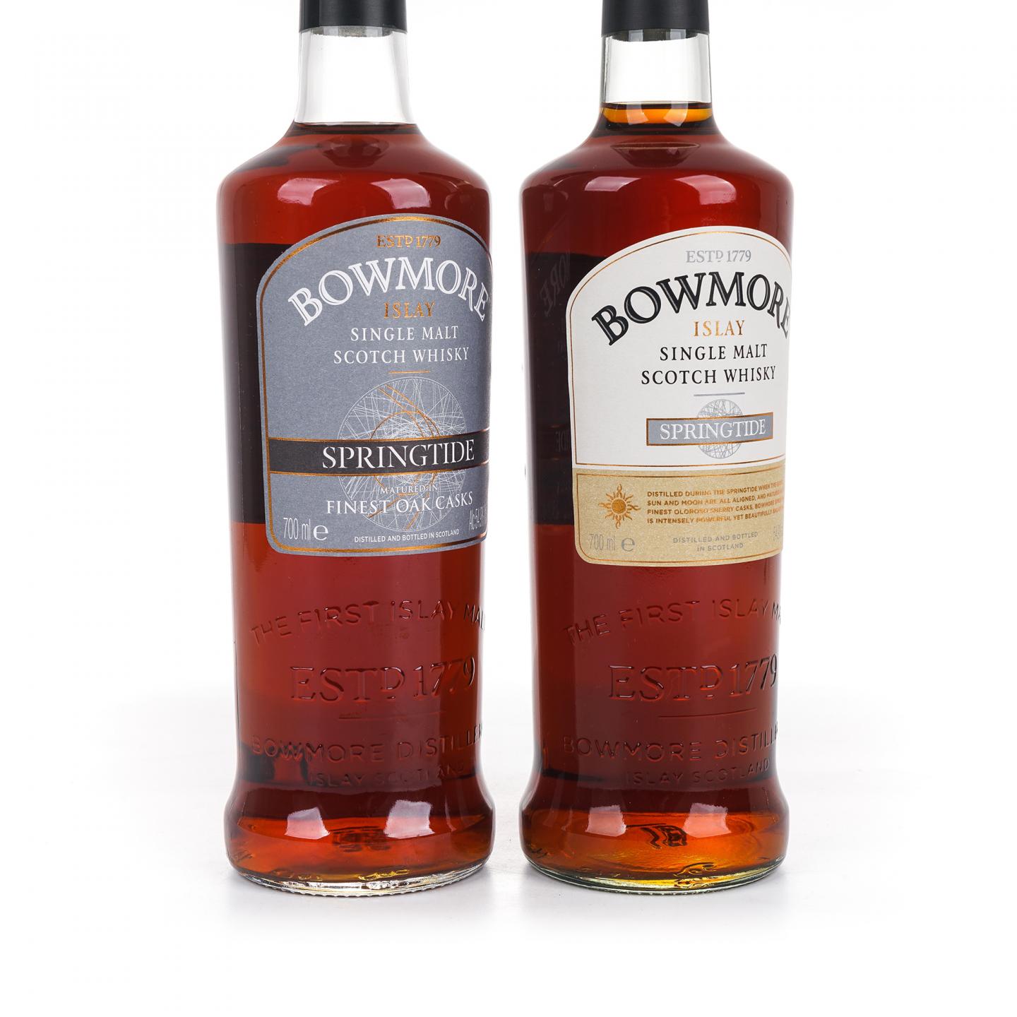 Bowmore 波摩 春潮 雪莉桶 2支组