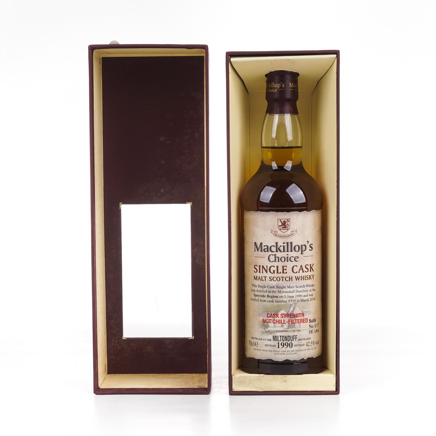 Miltonduff 弥尔顿达夫 1990-2014 McC 单桶桶强