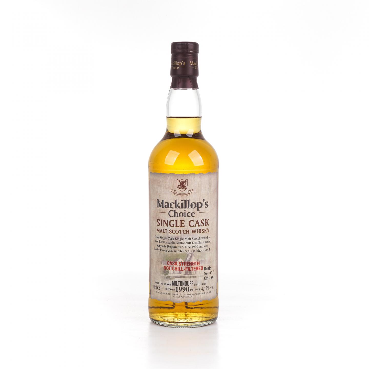 Miltonduff 弥尔顿达夫 1990-2014 McC 单桶桶强