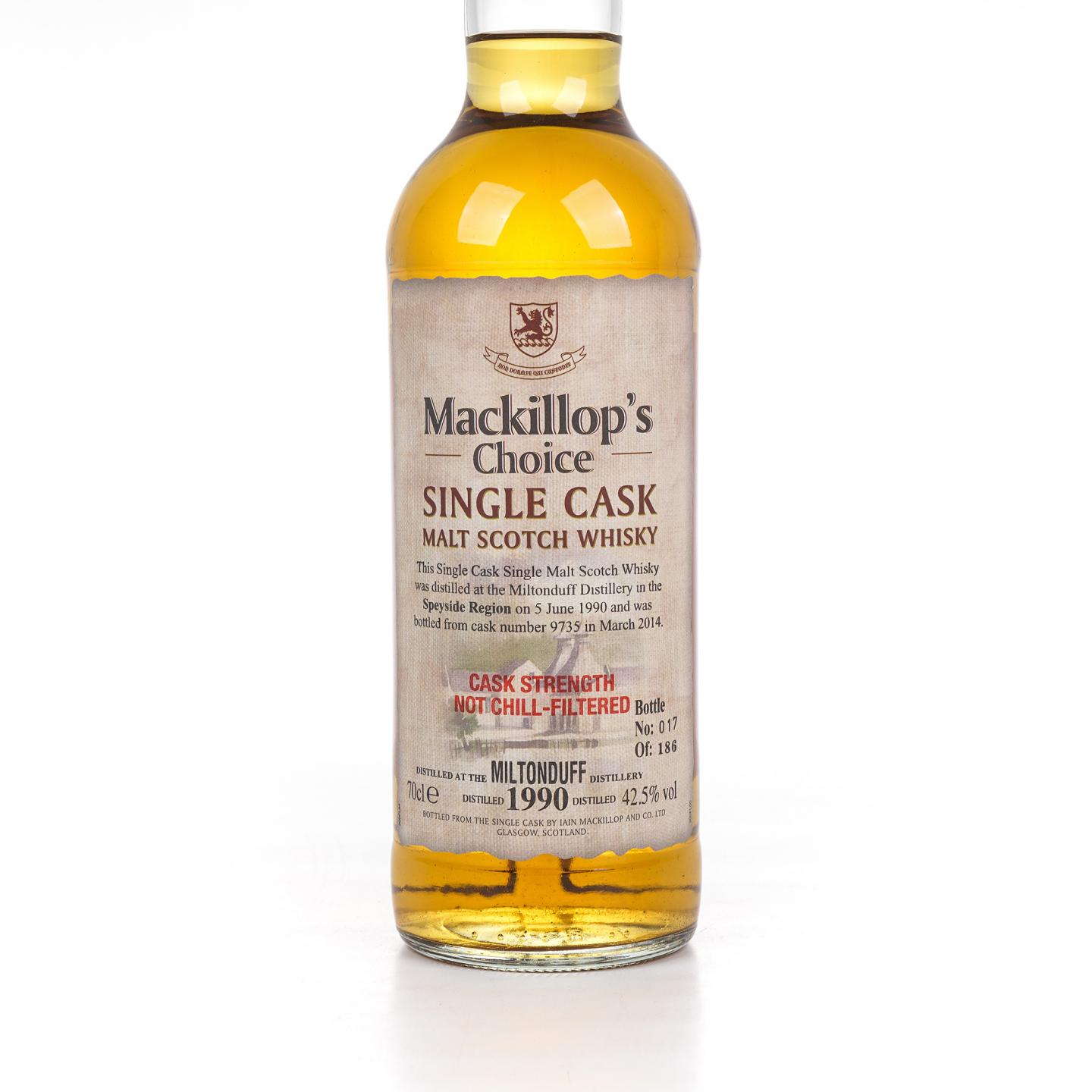 Miltonduff 弥尔顿达夫 1990-2014 McC 单桶桶强