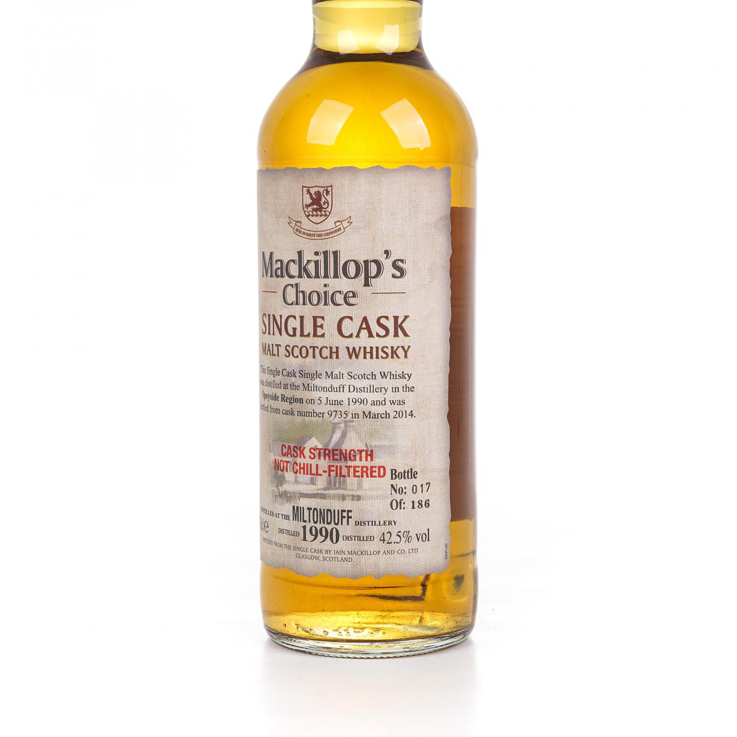 Miltonduff 弥尔顿达夫 1990-2014 McC 单桶桶强