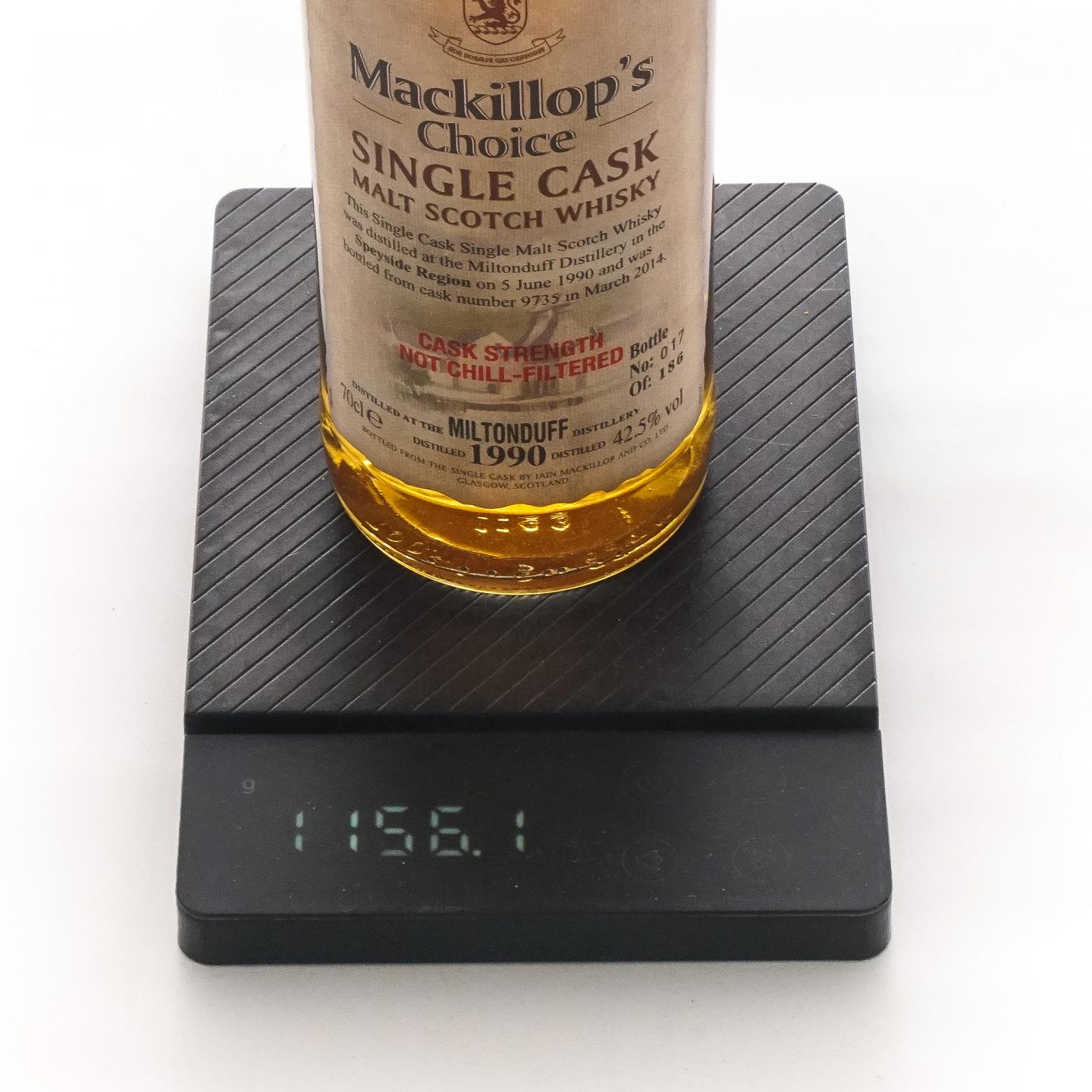 Miltonduff 弥尔顿达夫 1990-2014 McC 单桶桶强