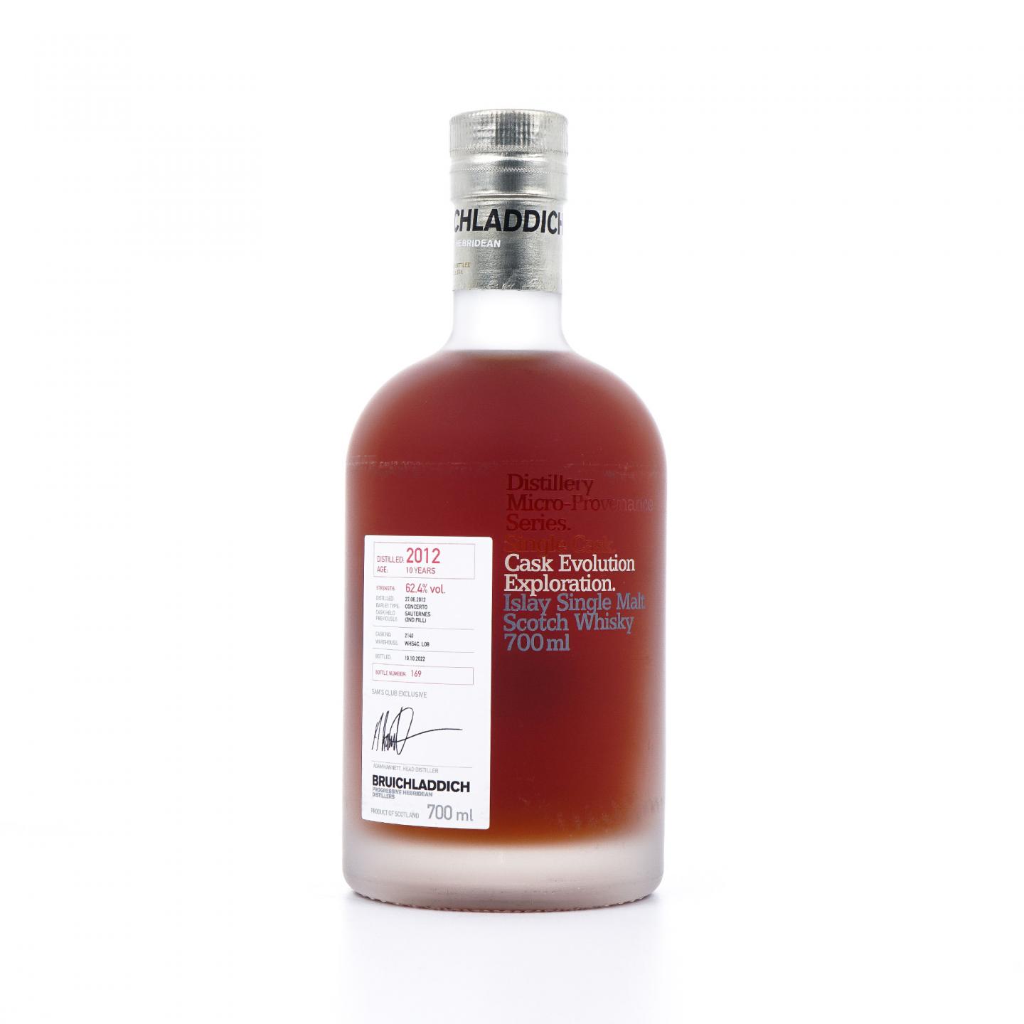 Bruichladdich 布赫拉迪 10年 2012-2022 单桶#2140