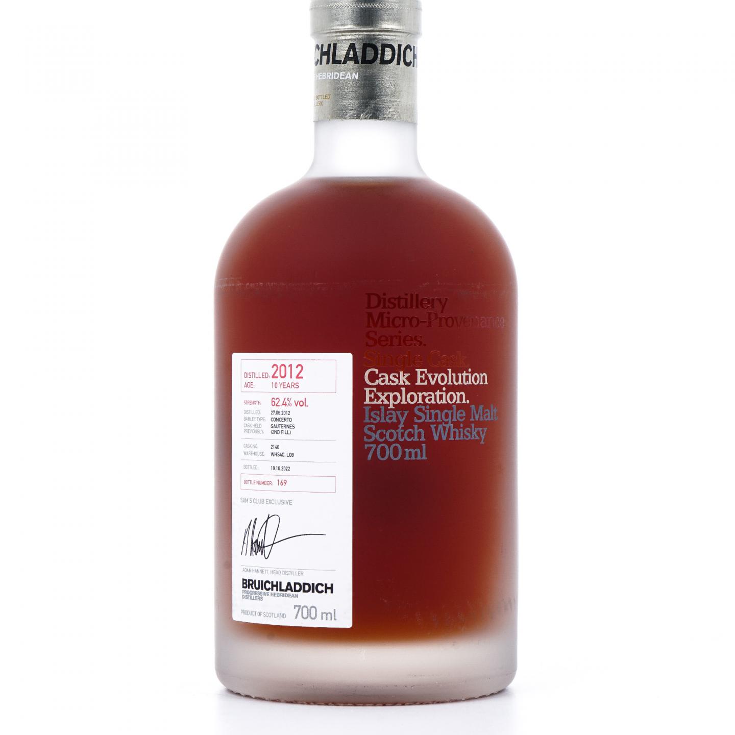 Bruichladdich 布赫拉迪 10年 2012-2022 单桶#2140