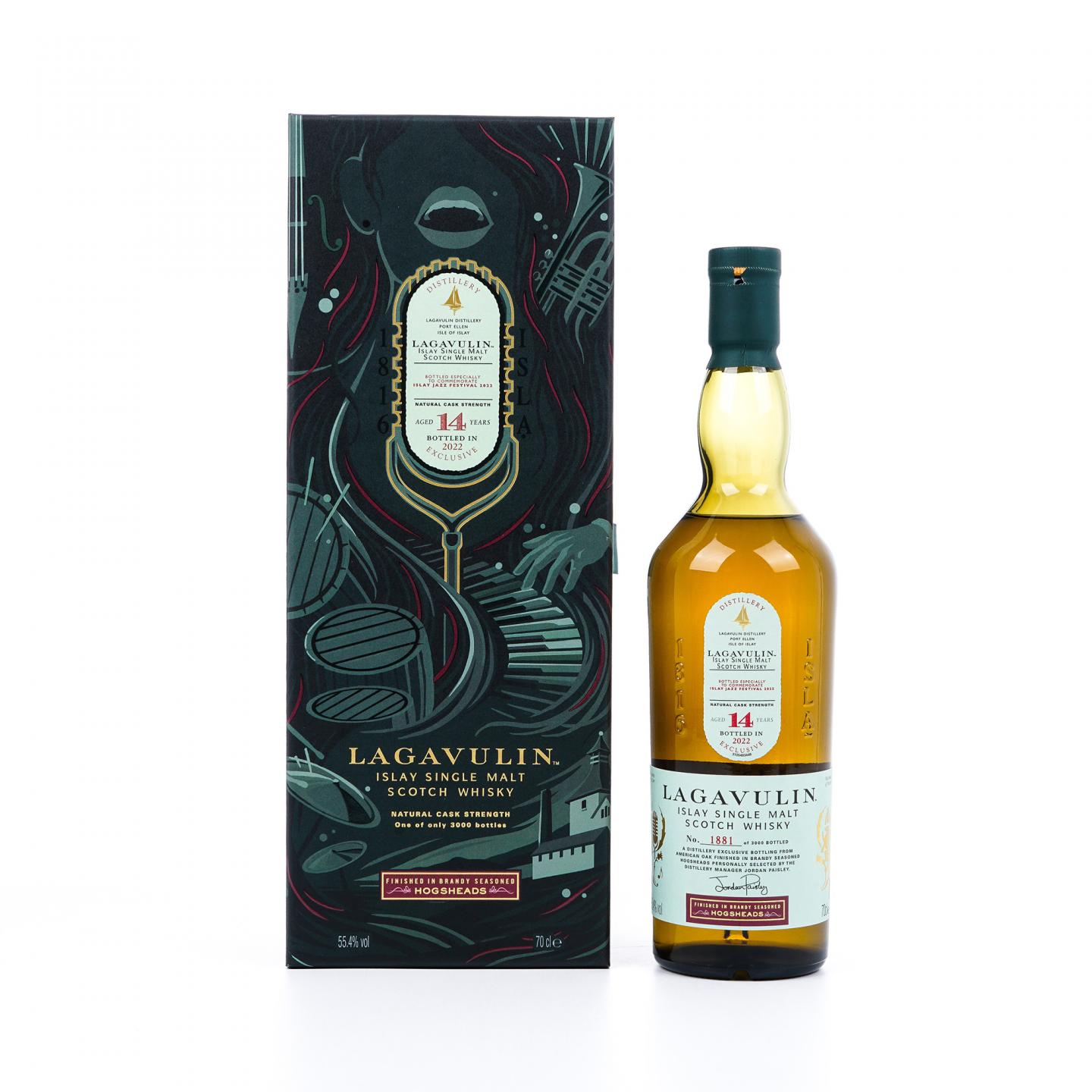 Lagavulin 乐加维林 14年 2022 爵士音乐节 700ML