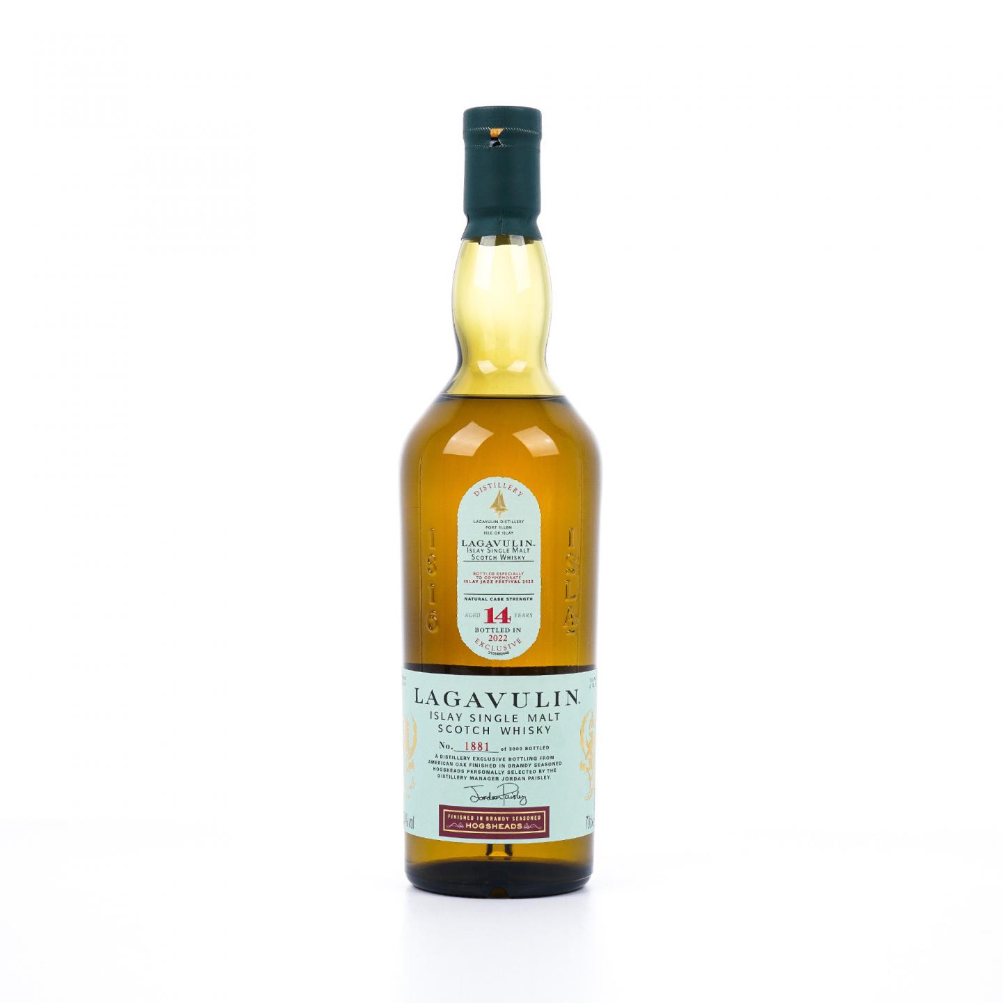 Lagavulin 乐加维林 14年 2022 爵士音乐节 700ML