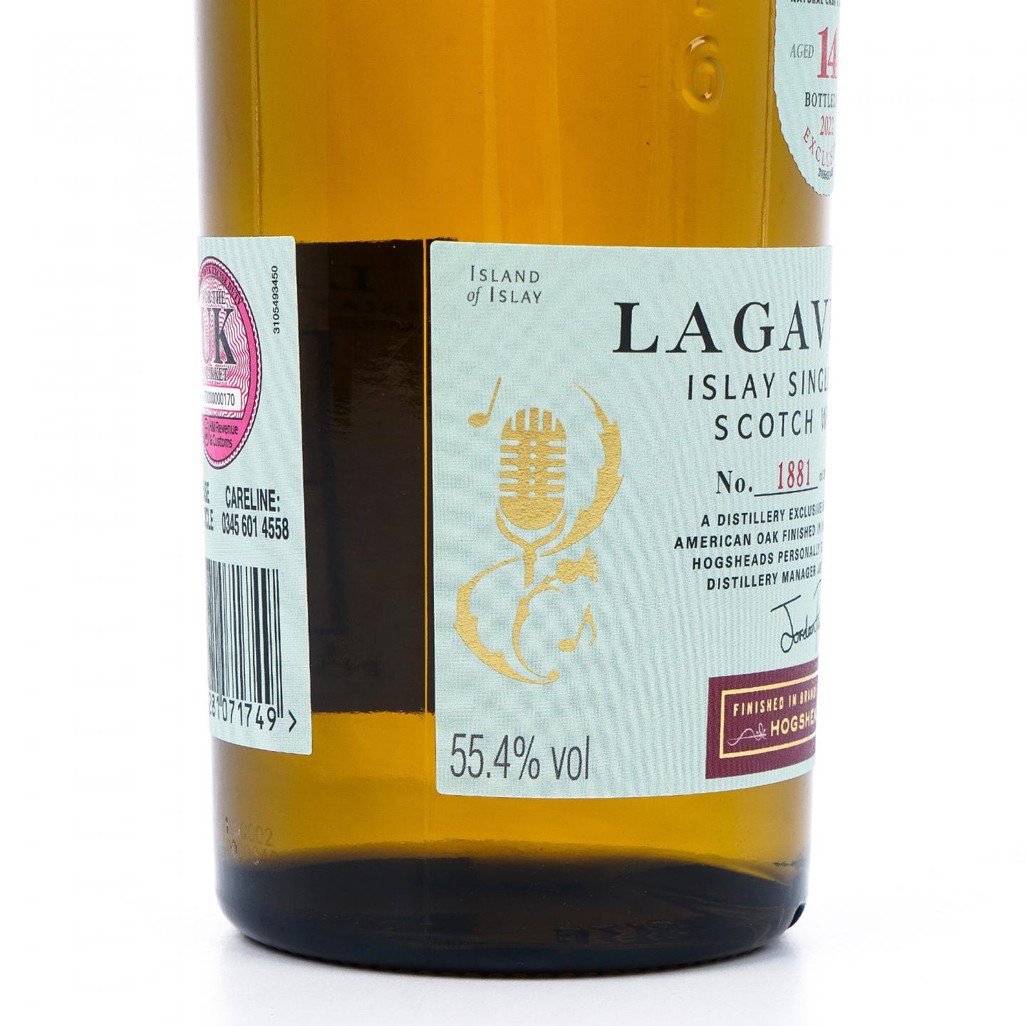 Lagavulin 乐加维林 14年 2022 爵士音乐节 700ML
