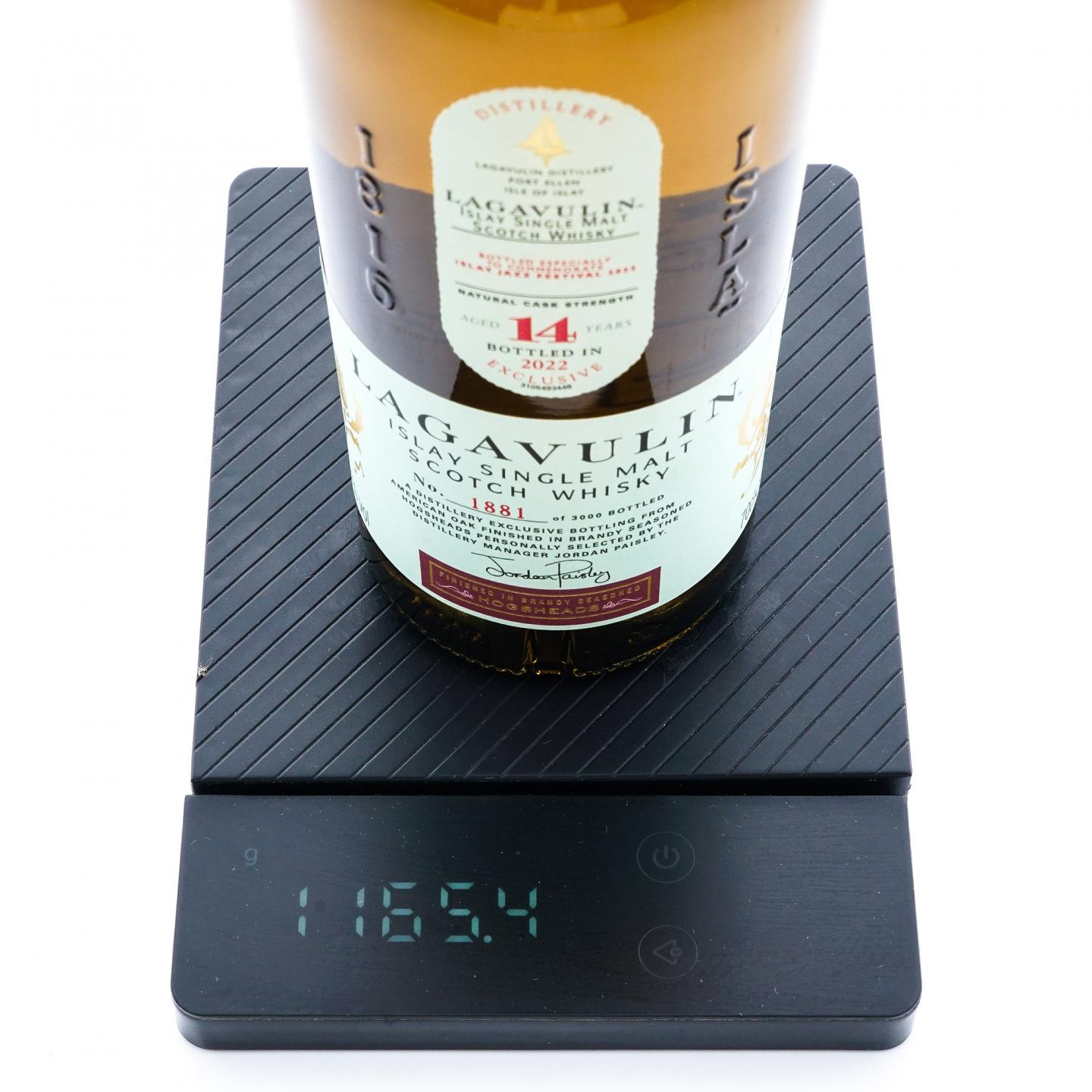 Lagavulin 乐加维林 14年 2022 爵士音乐节 700ML