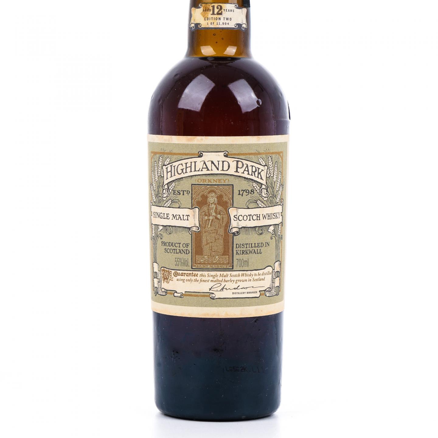 Highland Park 高原骑士 12年 1998-2010 Saint Magnu