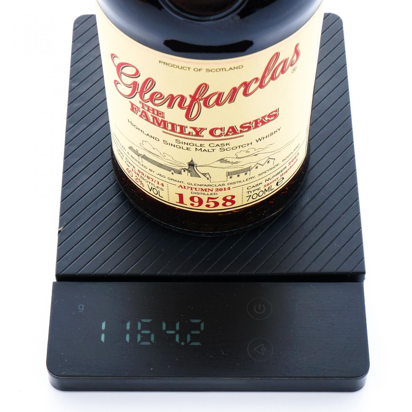Glenfarclas 格兰花格 1958-2014 家族桶#2065