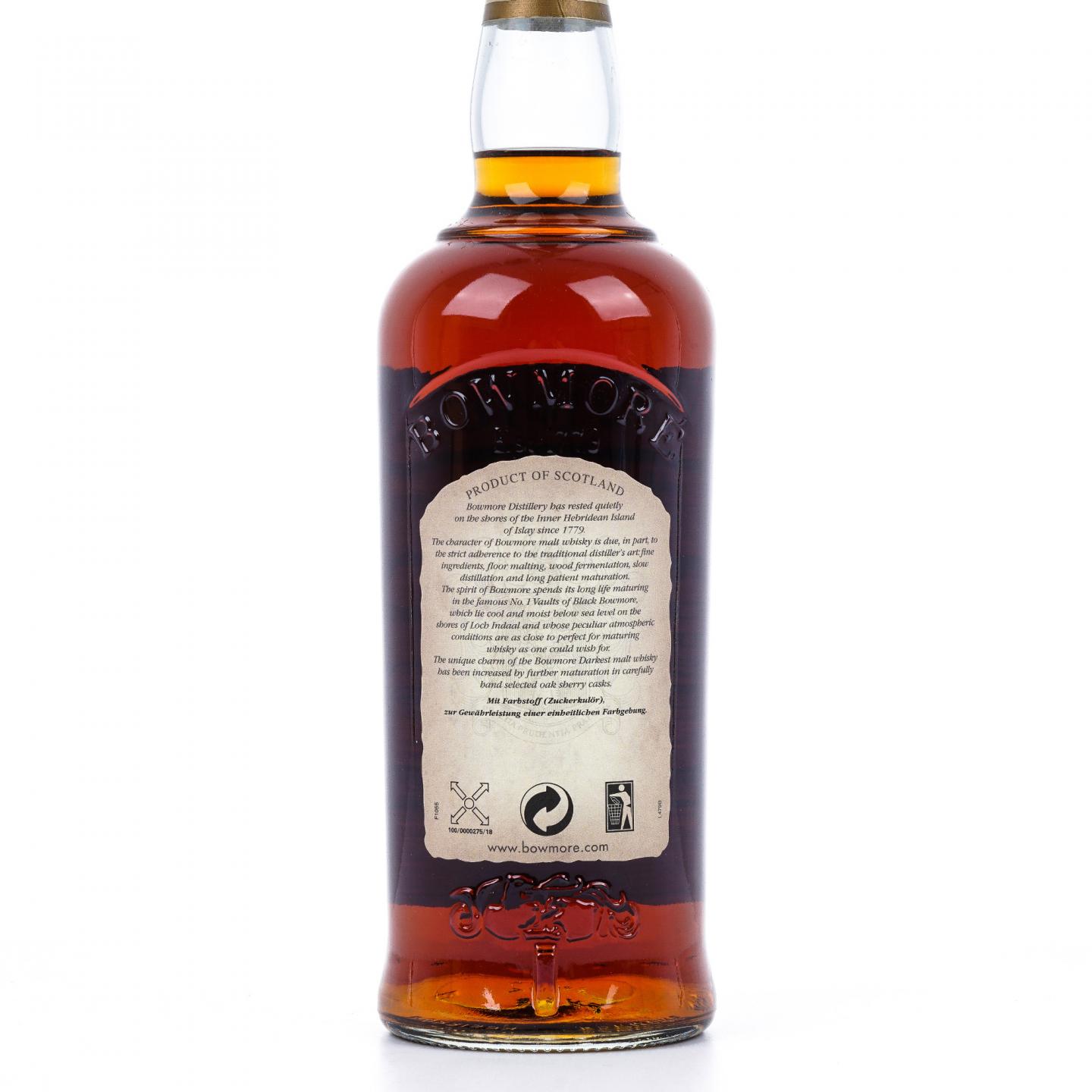 Bowmore 波摩 Darkest 海鸥标 木盒