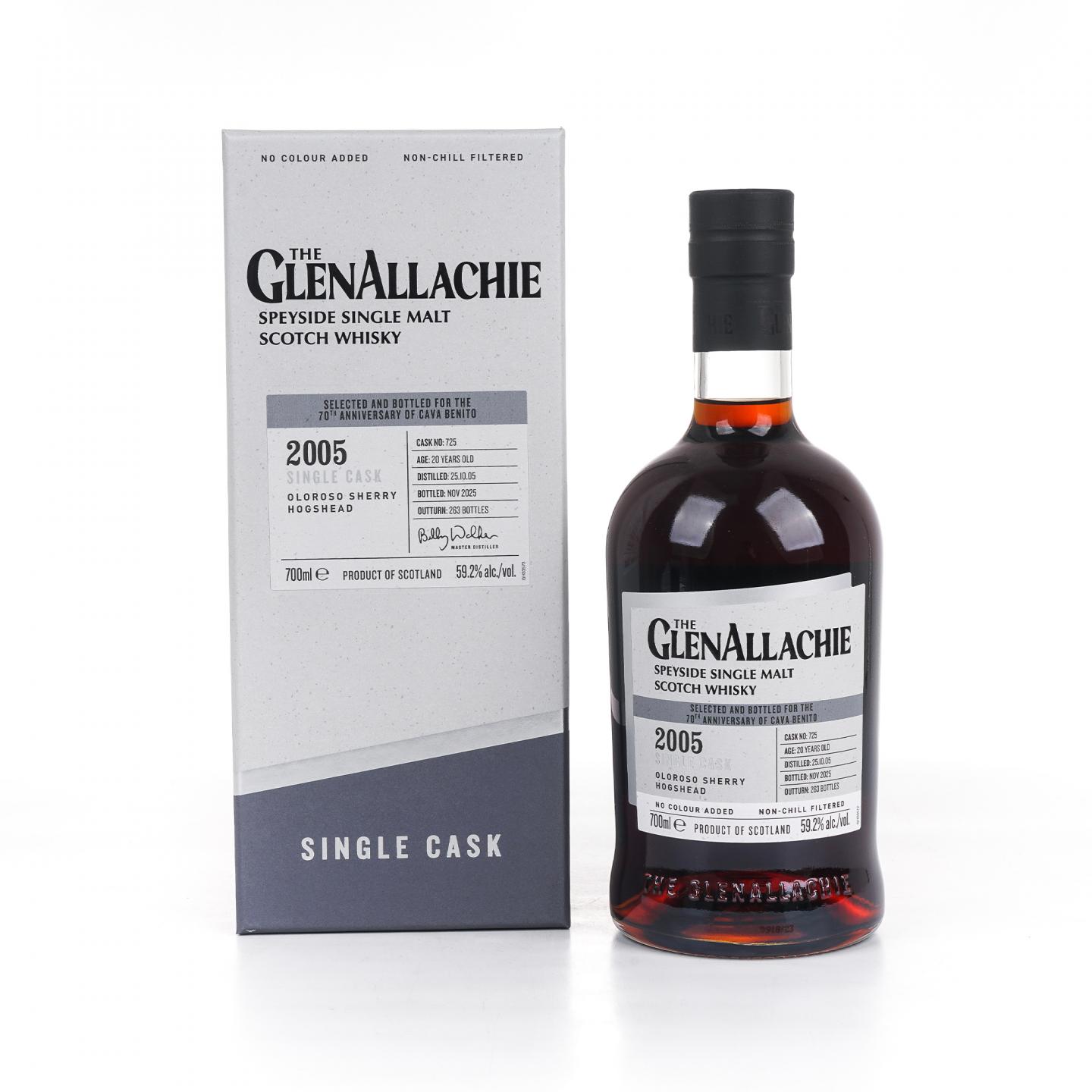 Glenallachie 格兰纳里奇 2005-2025 雪莉单桶#725