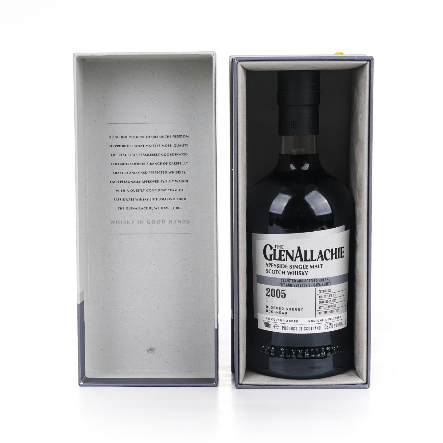 Glenallachie 格兰纳里奇 2005-2025 雪莉单桶#725