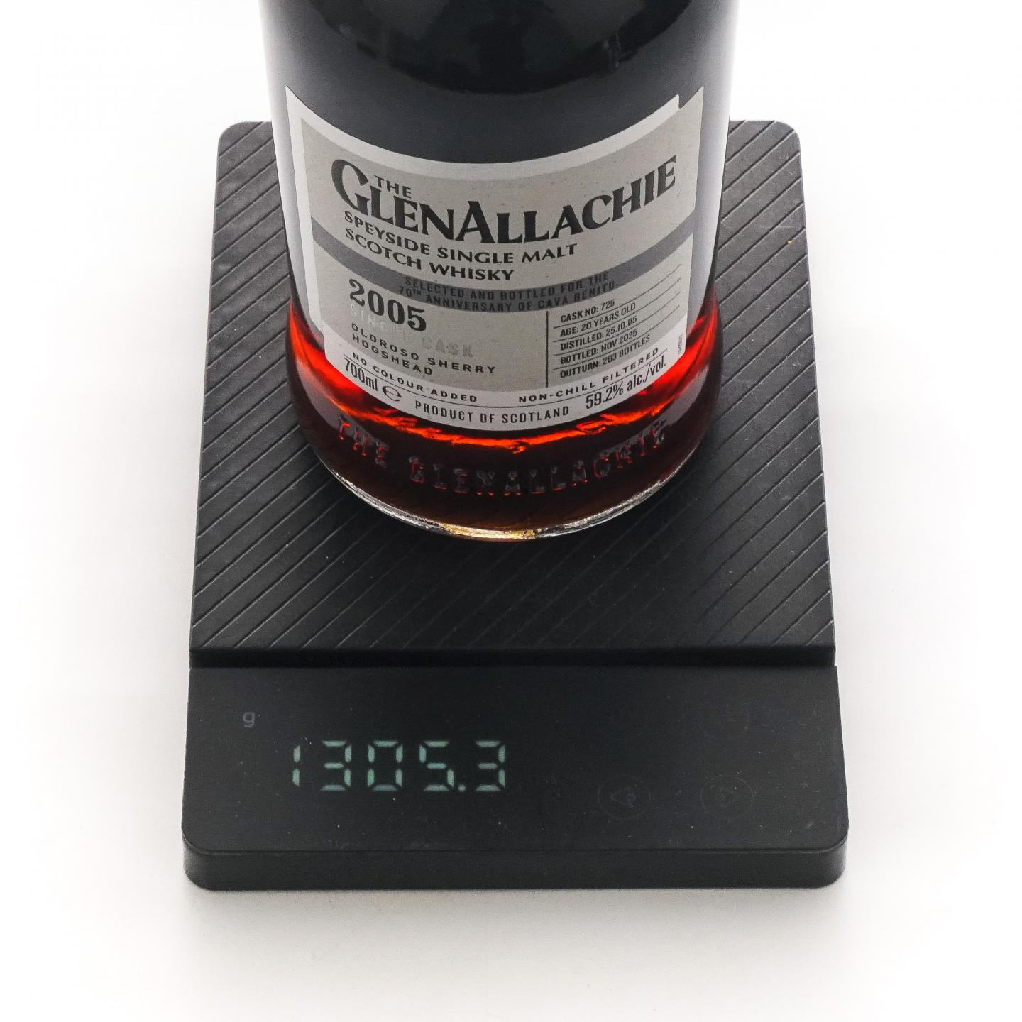 Glenallachie 格兰纳里奇 2005-2025 雪莉单桶#725