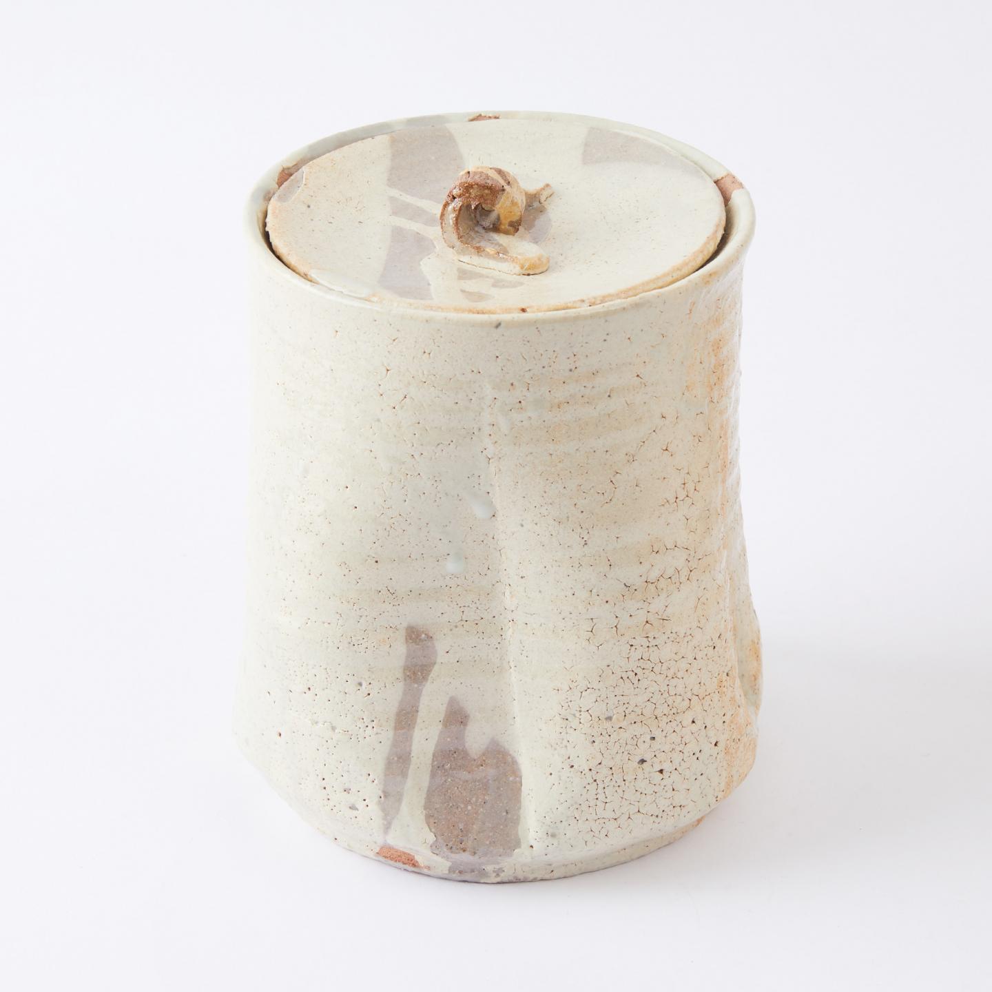 七十四代朝日丰斋|昭和时期 极致侘寂风手作水指