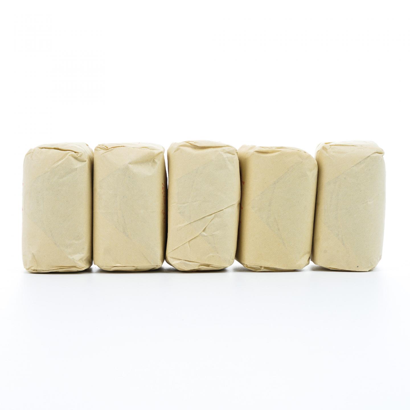 九十年代 中茶出口金记茶行 甲级正岩素馨兰 5包*50克 干仓