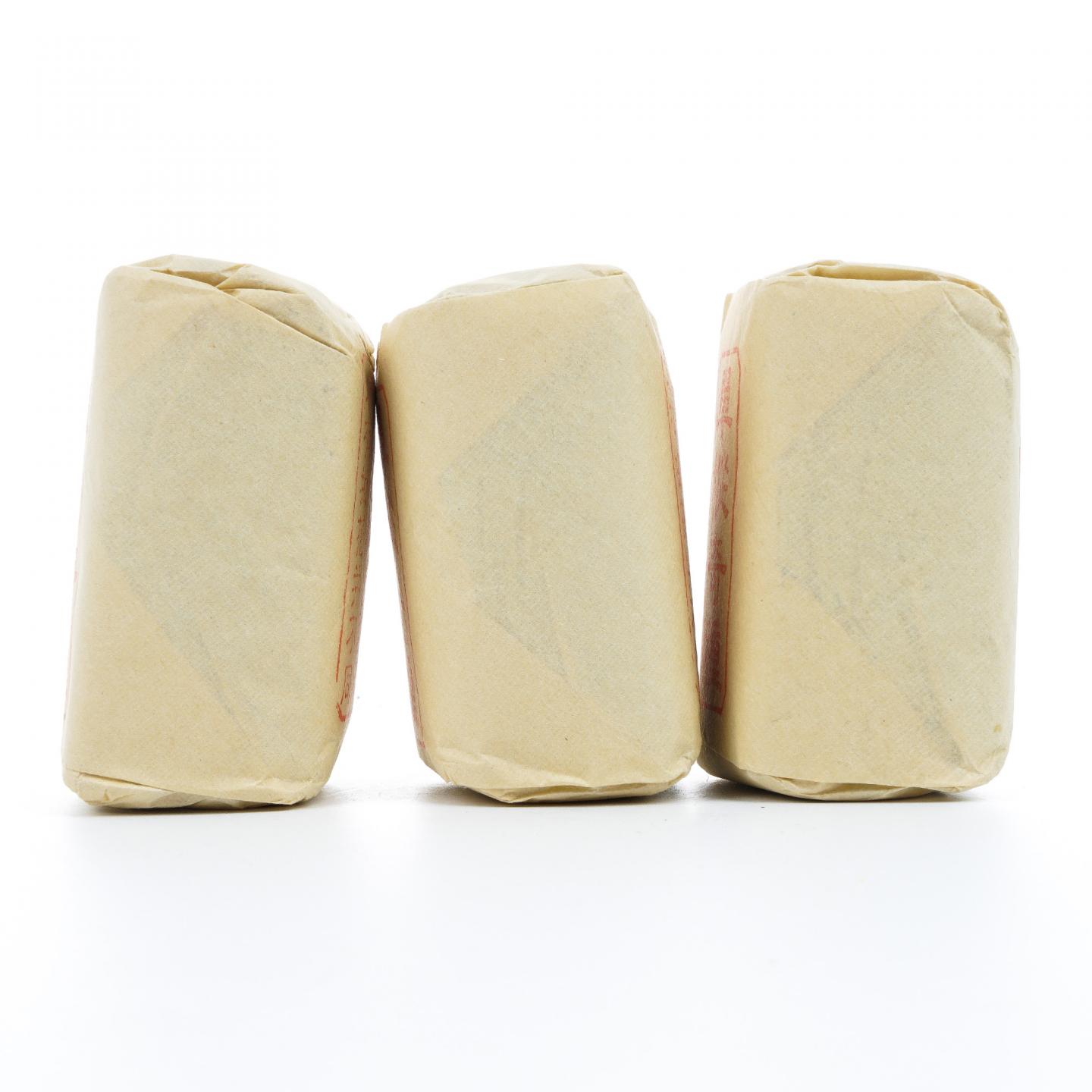 九十年代 中茶公司出口金记茶行 甲级武夷单枞奇种 50克*3包 干仓