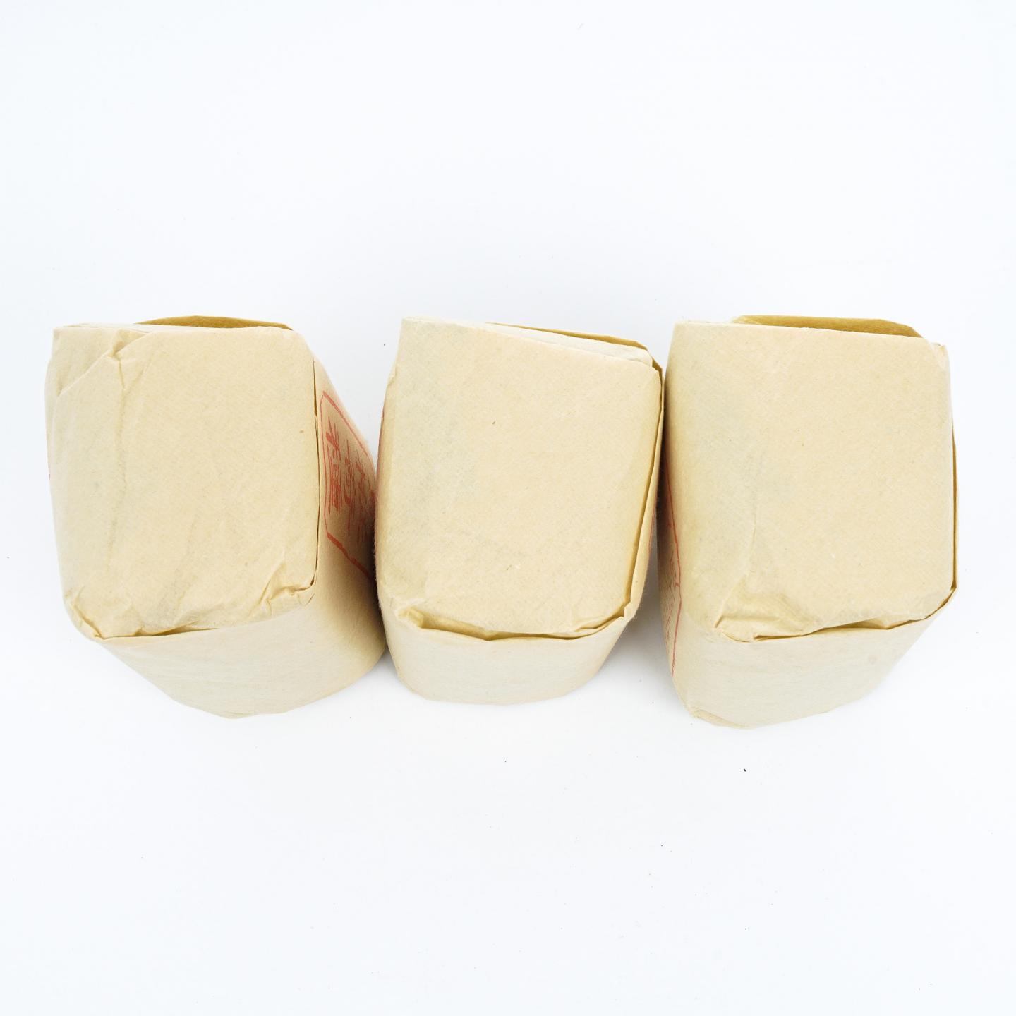 九十年代 中茶公司出口金记茶行 甲级武夷单枞奇种 50克*3包 干仓