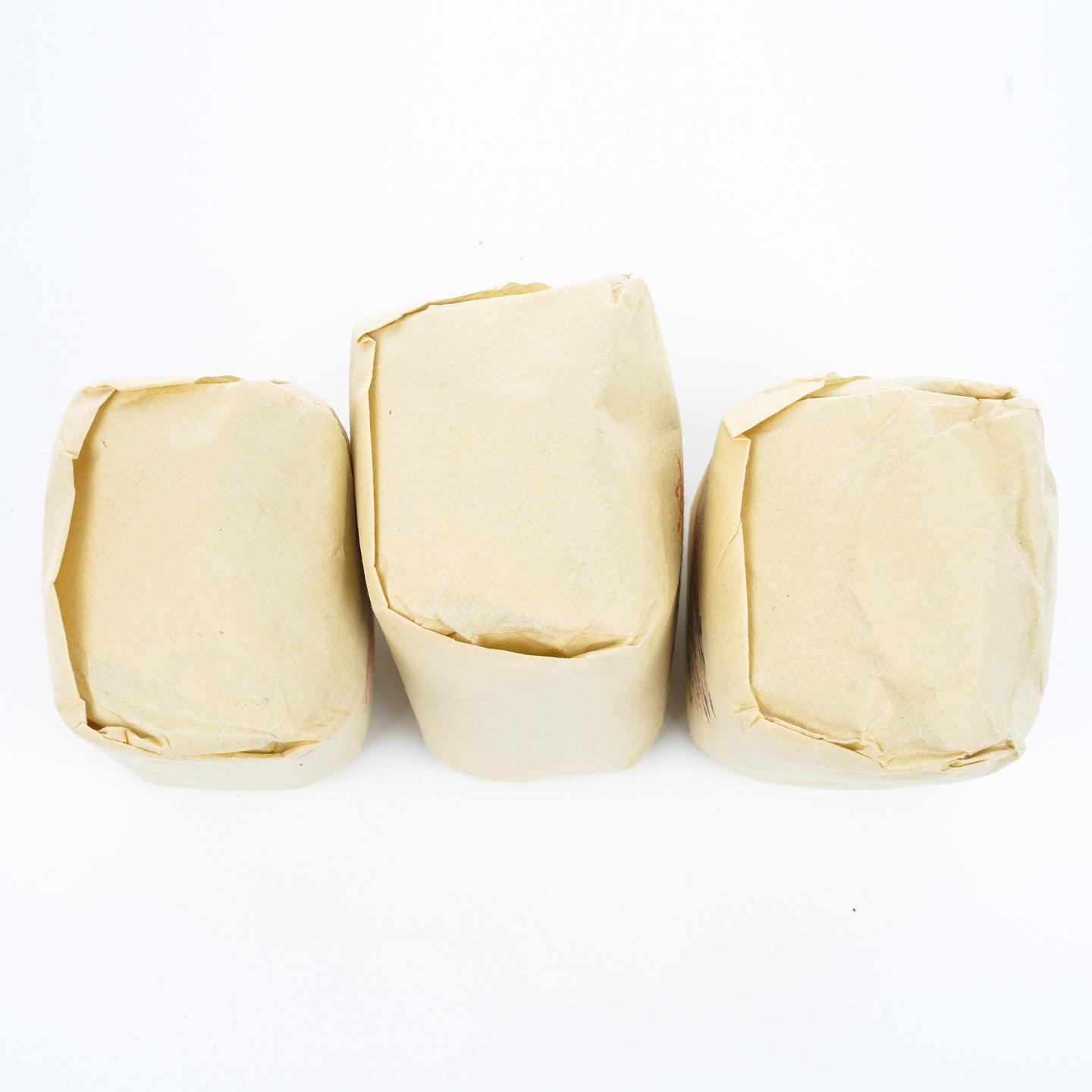 九十年代 中茶公司出口金记茶行 甲级老君眉 3包*50克 干仓