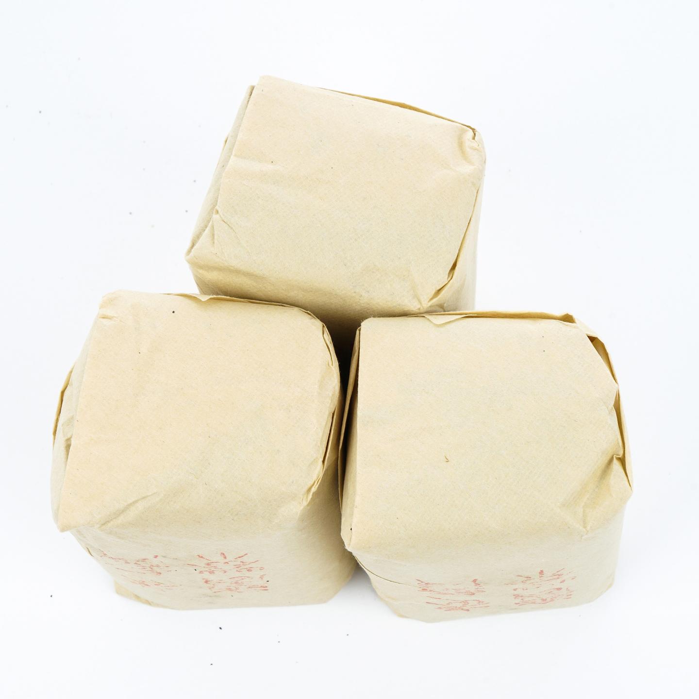 九十年代 中茶公司出口金记茶行 特级名枞金毛猴 50克*3包 干仓