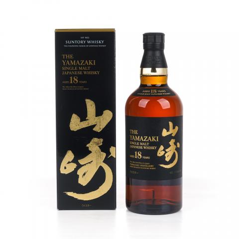 山崎 18年 金字黑标 No.1198098