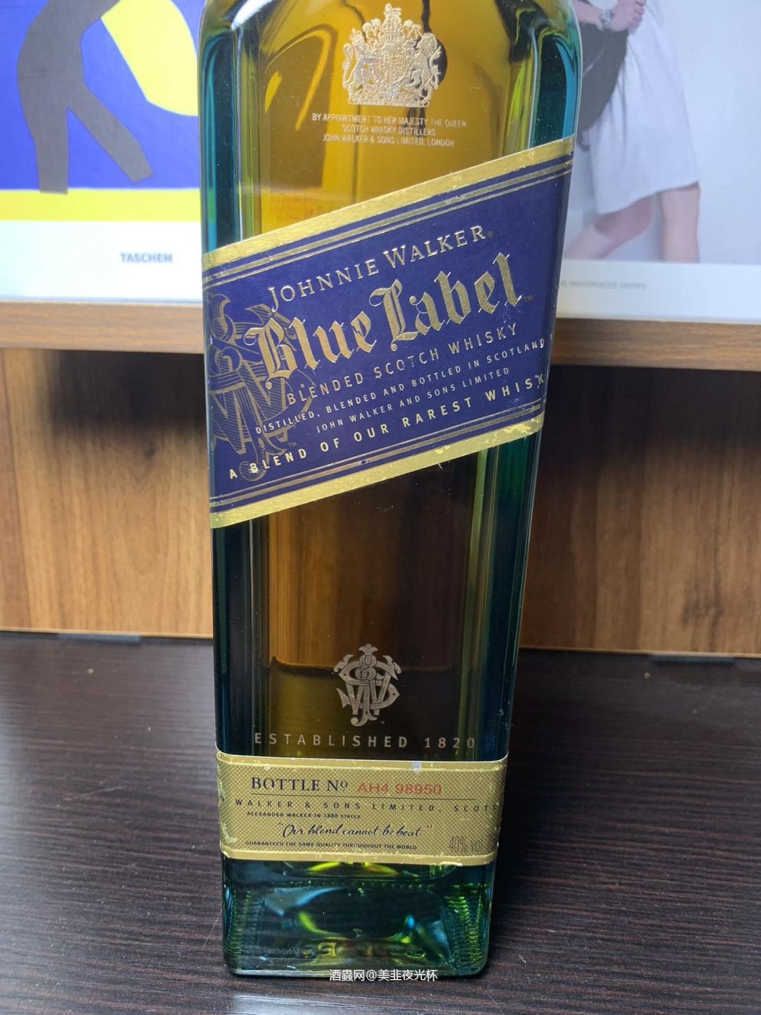 蓝方蓝牌尊尼获加2015年750ml