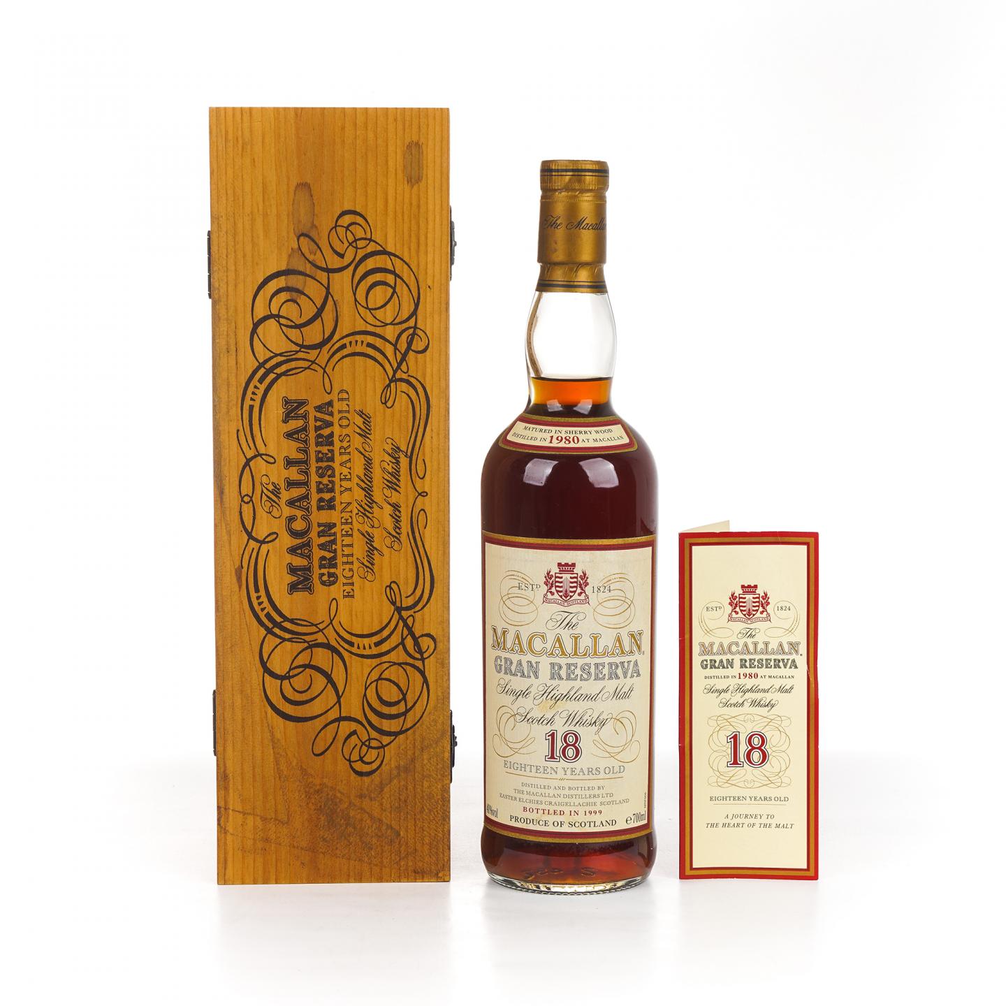 Macallan 麦卡伦 18年 1980-1999 紫钻