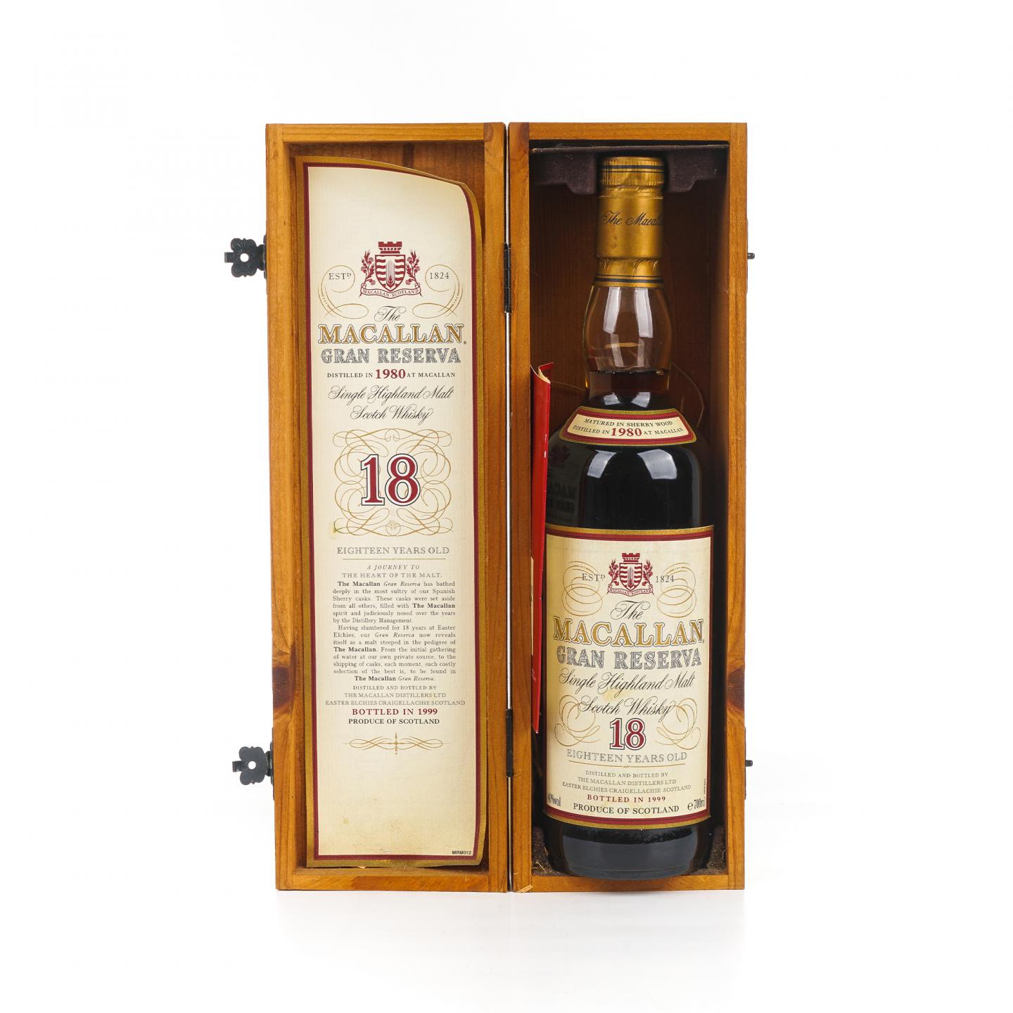 Macallan 麦卡伦 18年 1980-1999 紫钻