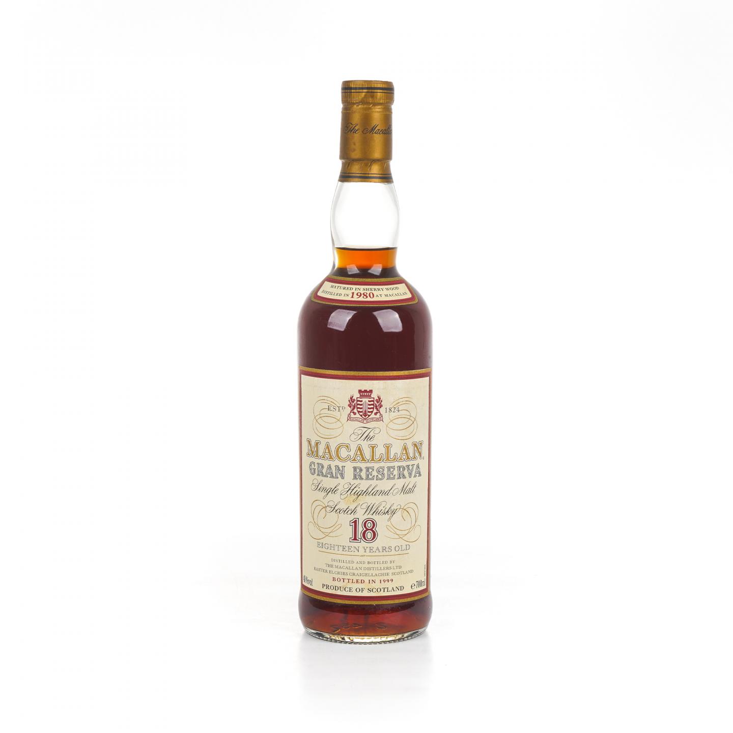 Macallan 麦卡伦 18年 1980-1999 紫钻