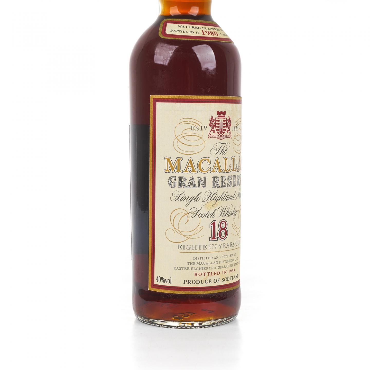 Macallan 麦卡伦 18年 1980-1999 紫钻