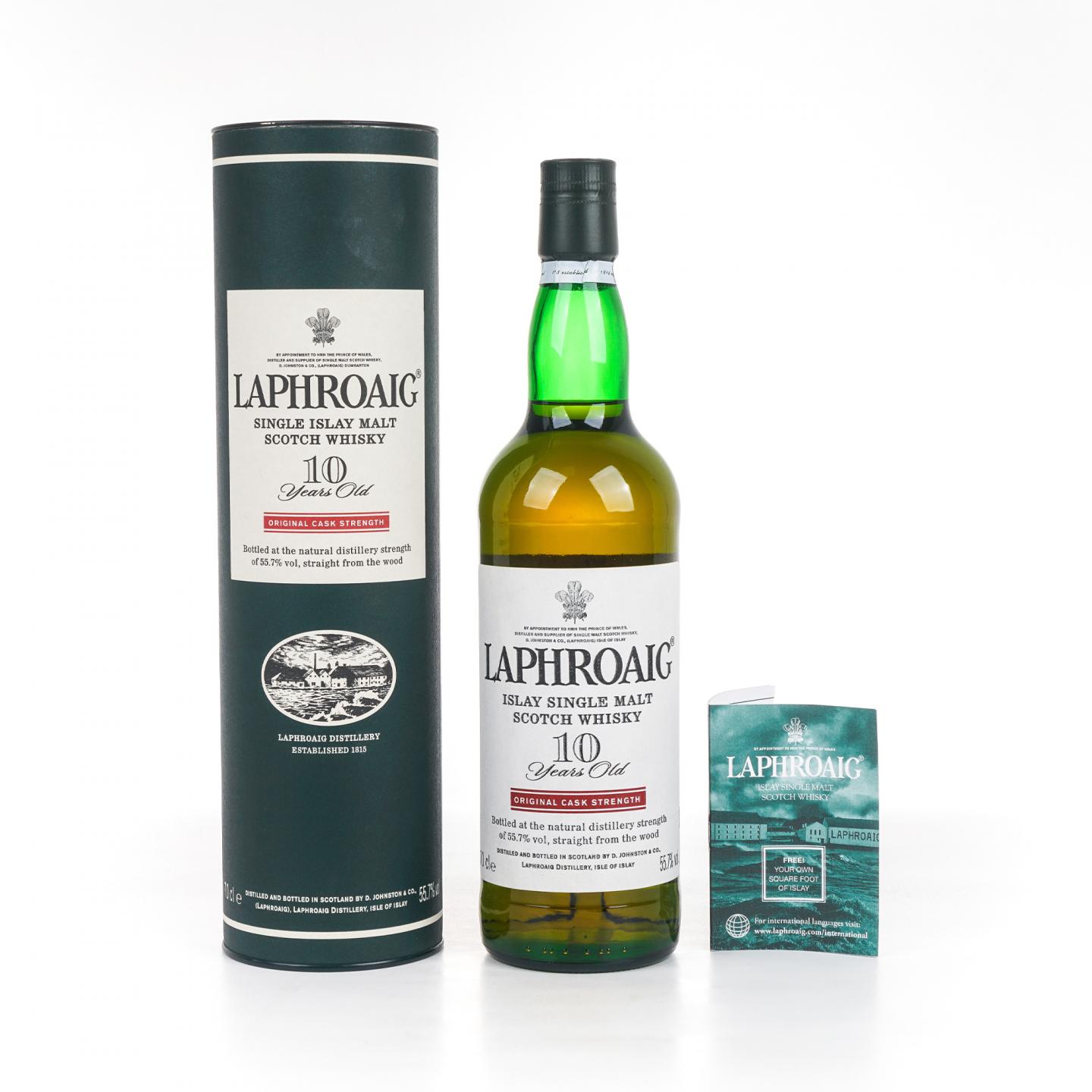 Laphroaig 拉弗格 10年 桶强 小红标 55.7%vol. 700ml