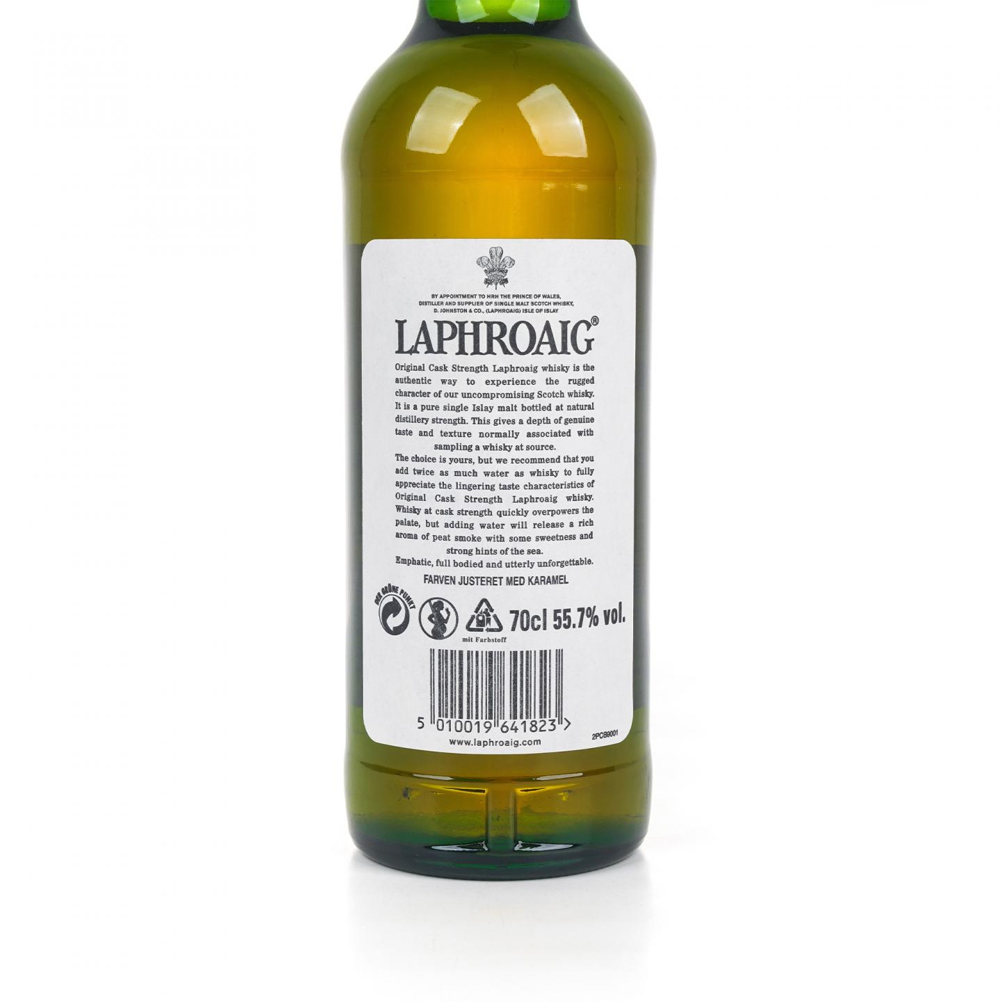 Laphroaig 拉弗格 10年 桶强 小红标 55.7%vol. 700ml