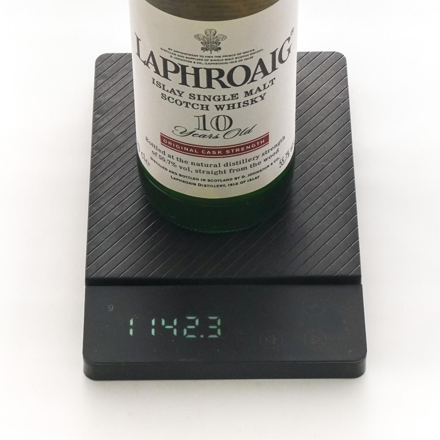 Laphroaig 拉弗格 10年 桶强 小红标 55.7%vol. 700ml