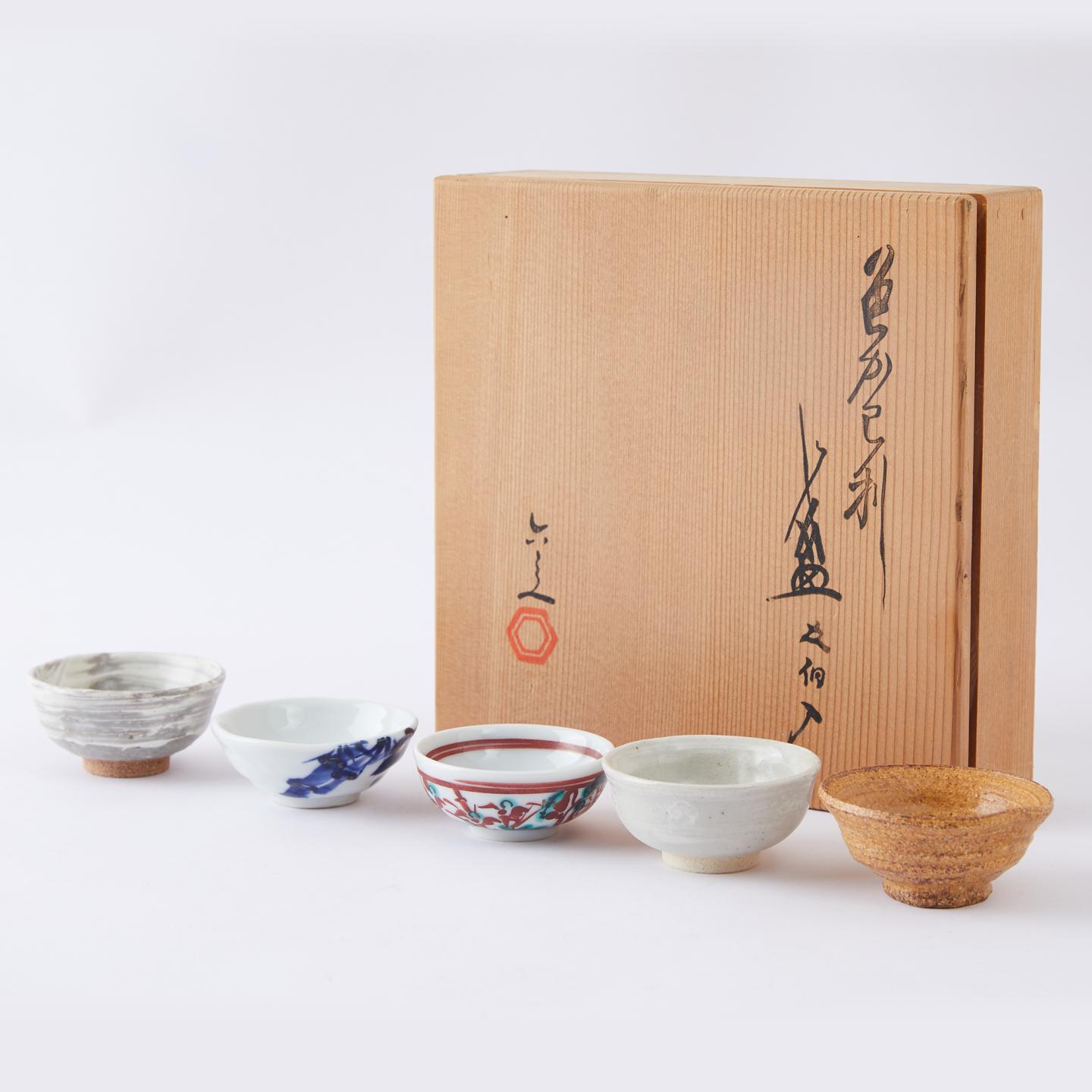 清水六兵卫|昭和时期 京烧时代杯5客