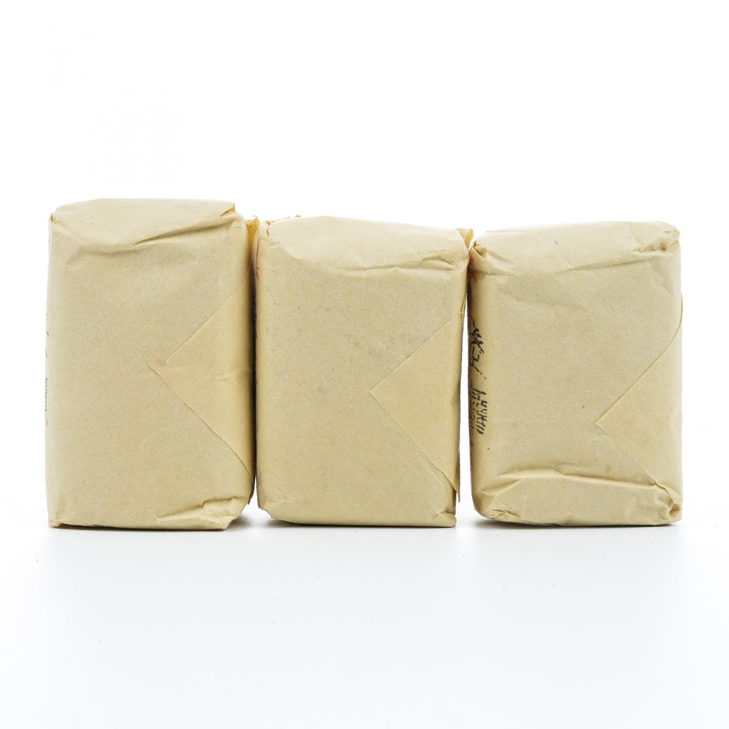 九十年代 中茶出口金记茶行 甲级武夷四大名枞半天妖 50克*3包 干仓