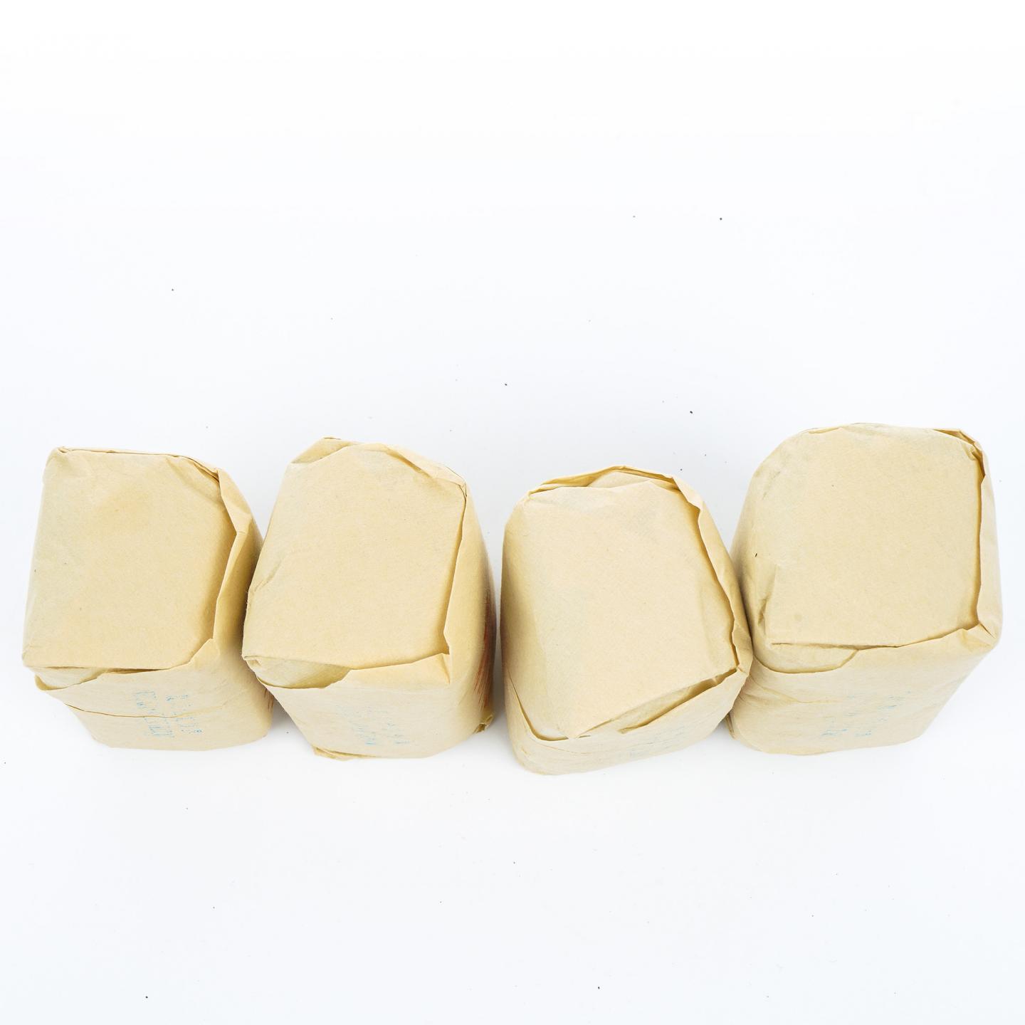 九十年代 中茶出口金记茶行 甲级武夷四大名枞半天妖 4包*50克 干仓