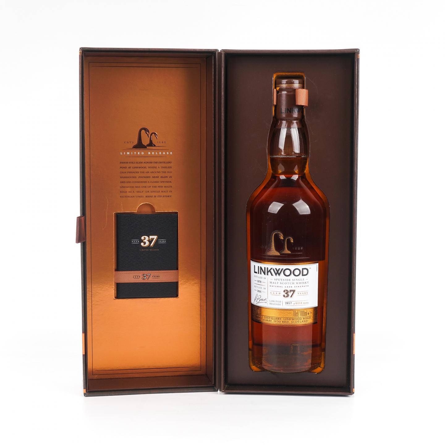 Linkwood 林可伍德 37年 1978-2016 桶强限量版