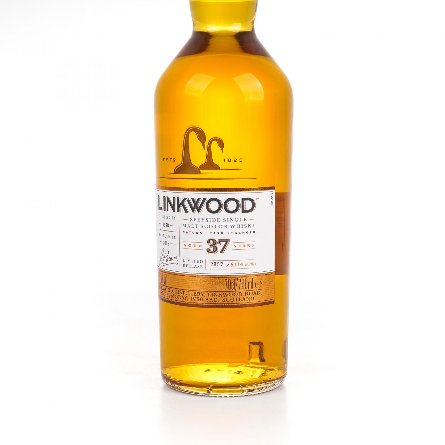 Linkwood 林可伍德 37年 1978-2016 桶强限量版