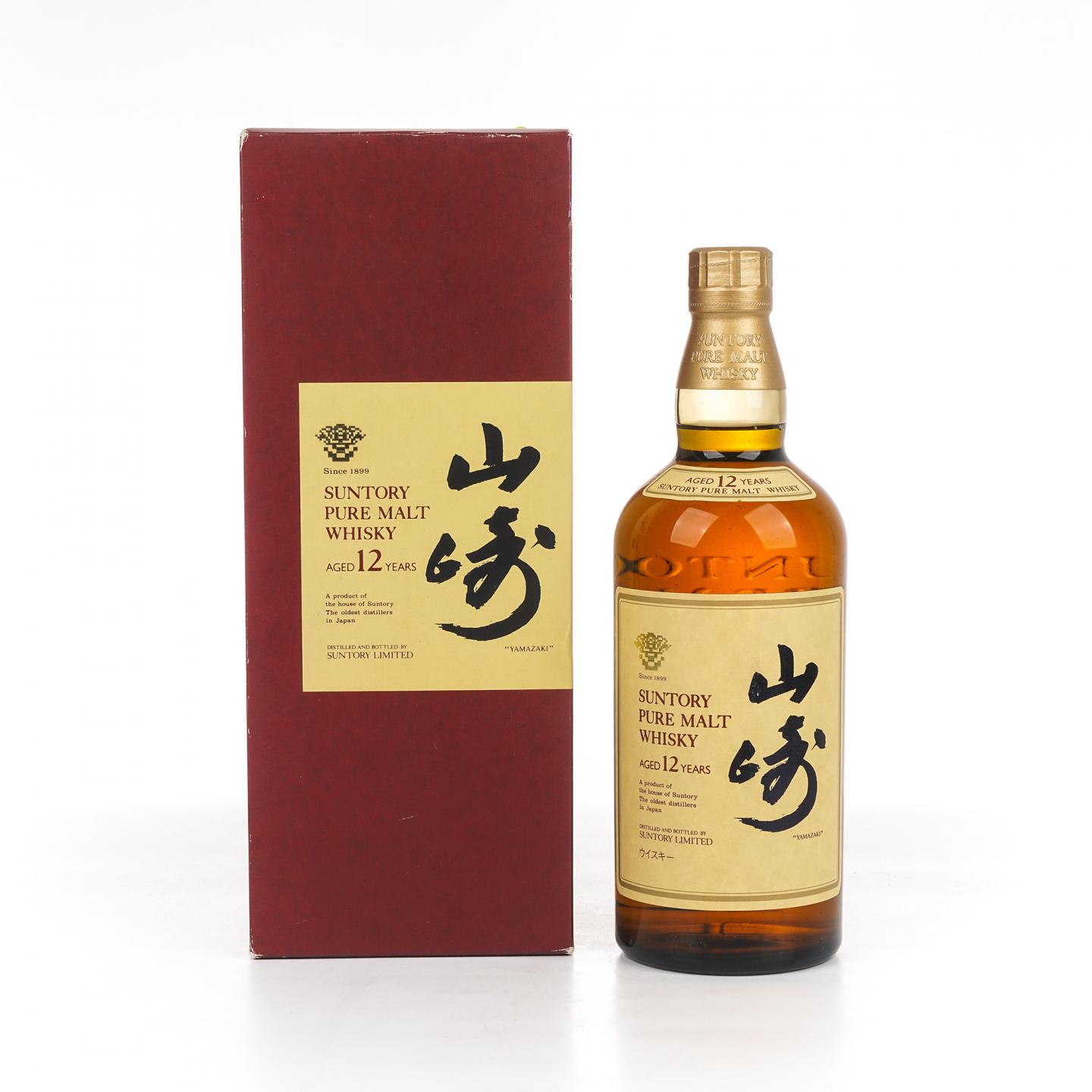 山崎 12年 金花标 Pure Malt 750ml