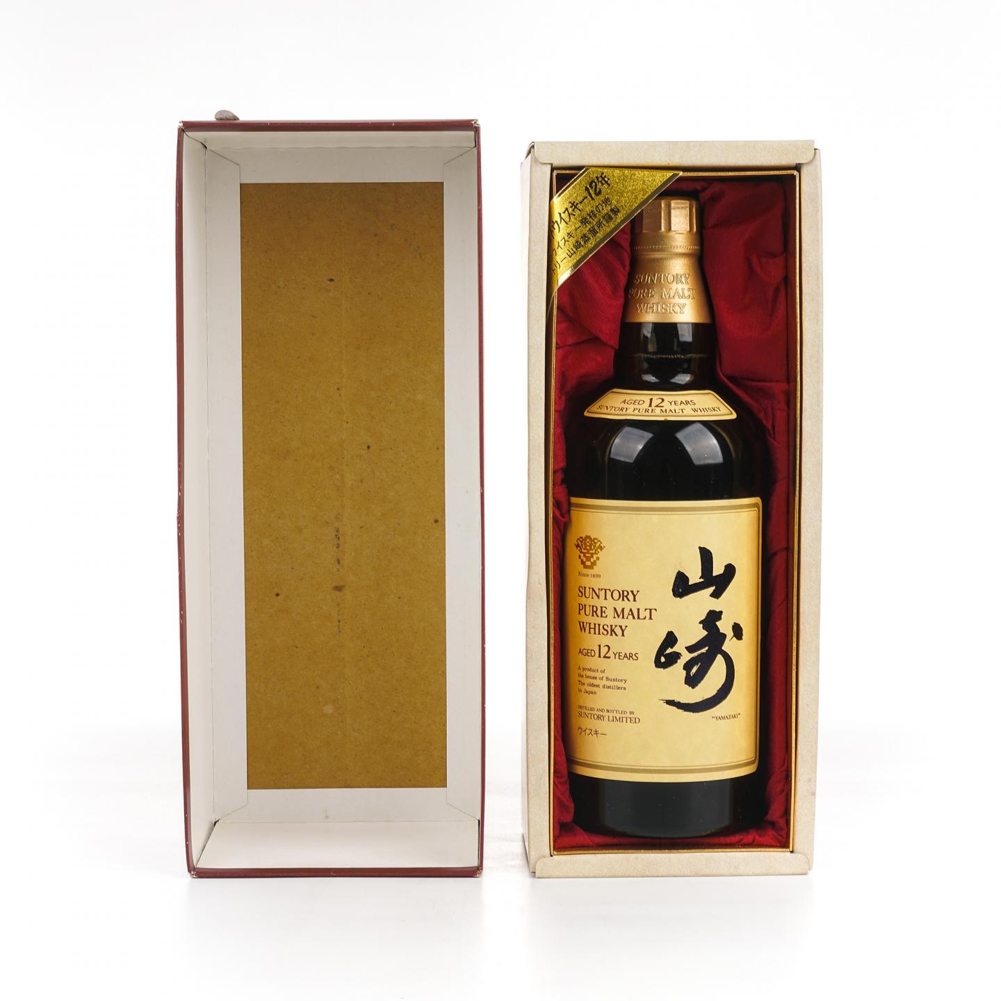 山崎 12年 金花标 Pure Malt 750ml