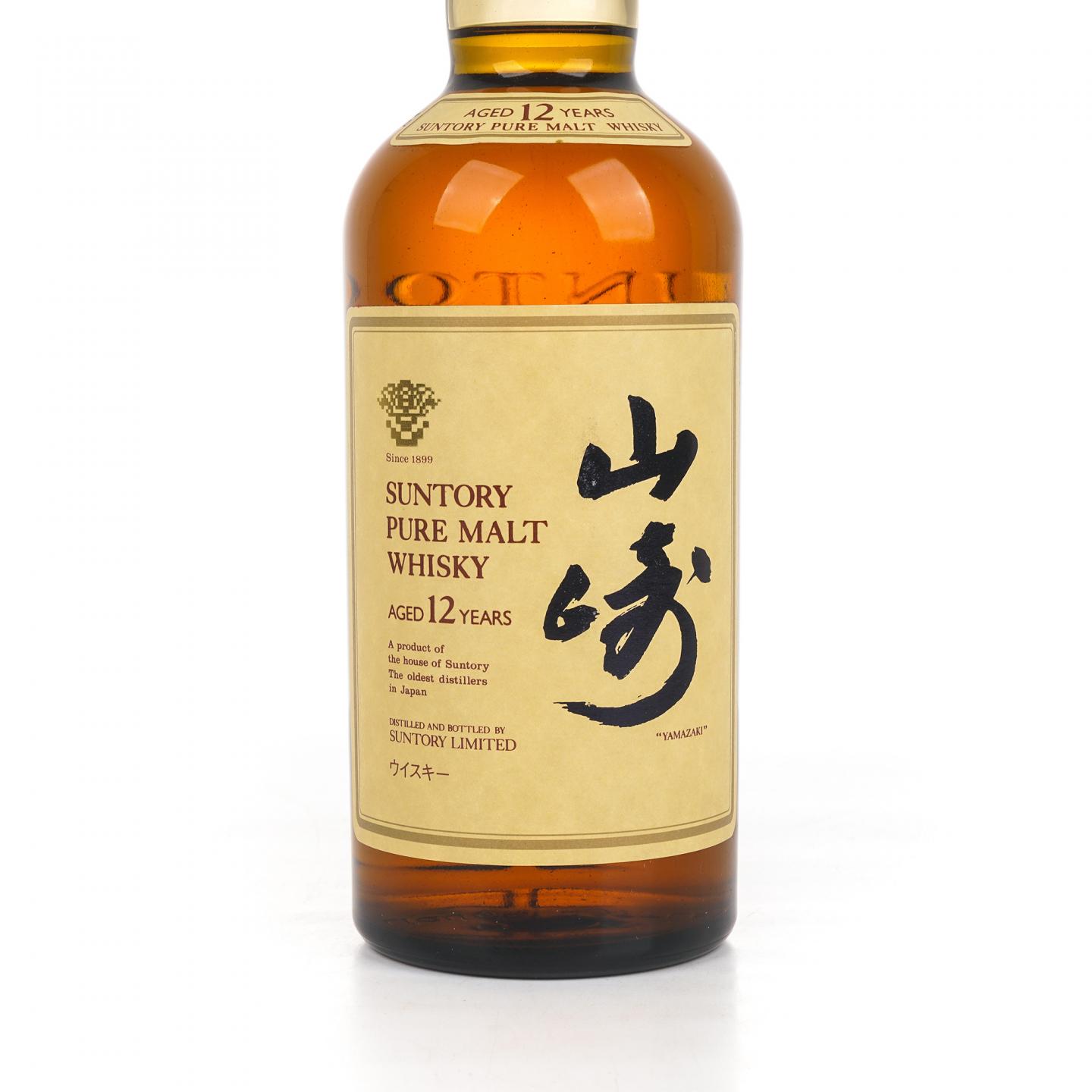 山崎 12年 金花标 Pure Malt 750ml